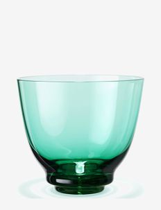 Flow Vattenglas 35 cl emerald green, Holmegaard