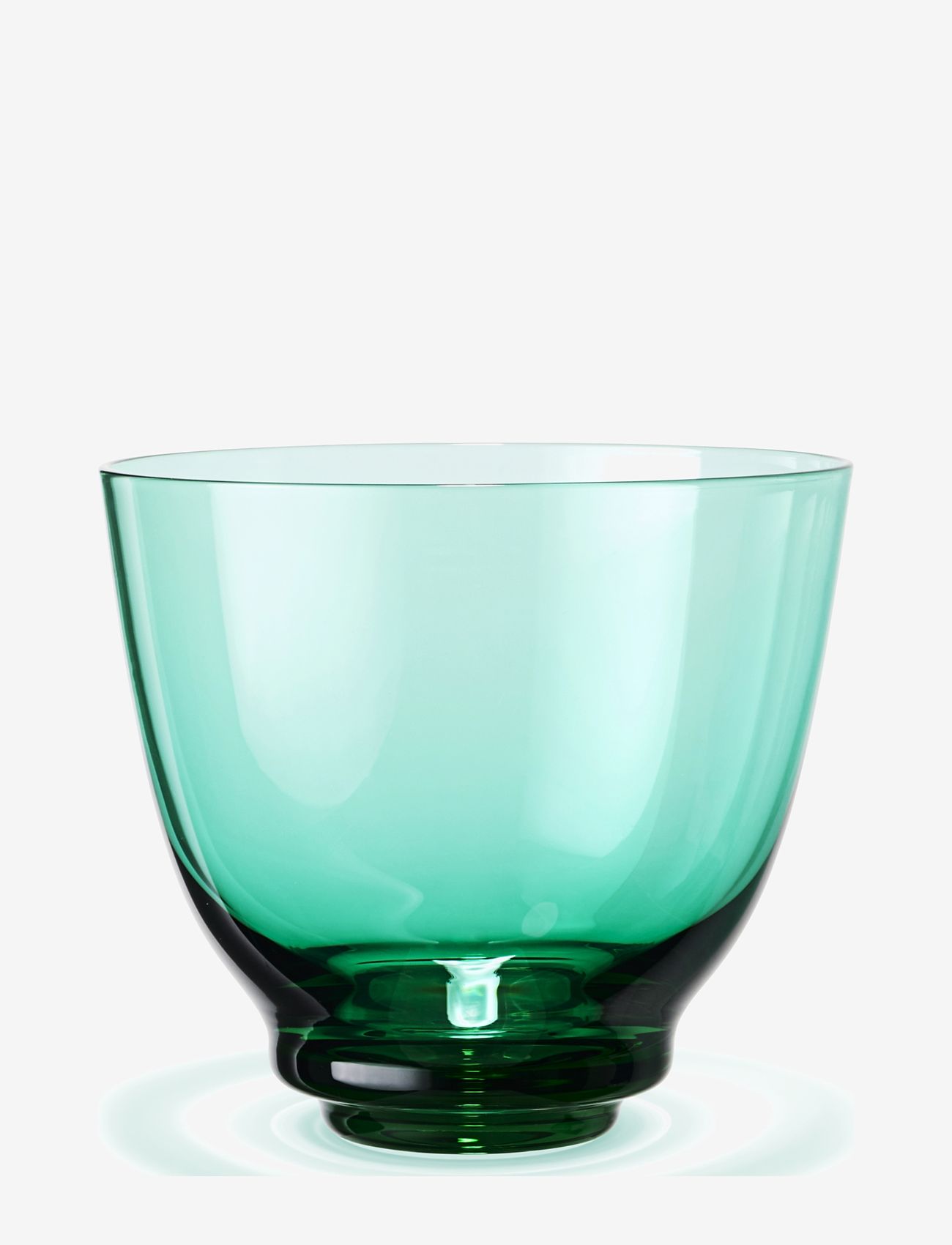 Holmegaard - Flow Vandglas 35 cl emerald green - laveste priser - emerald green - 0
