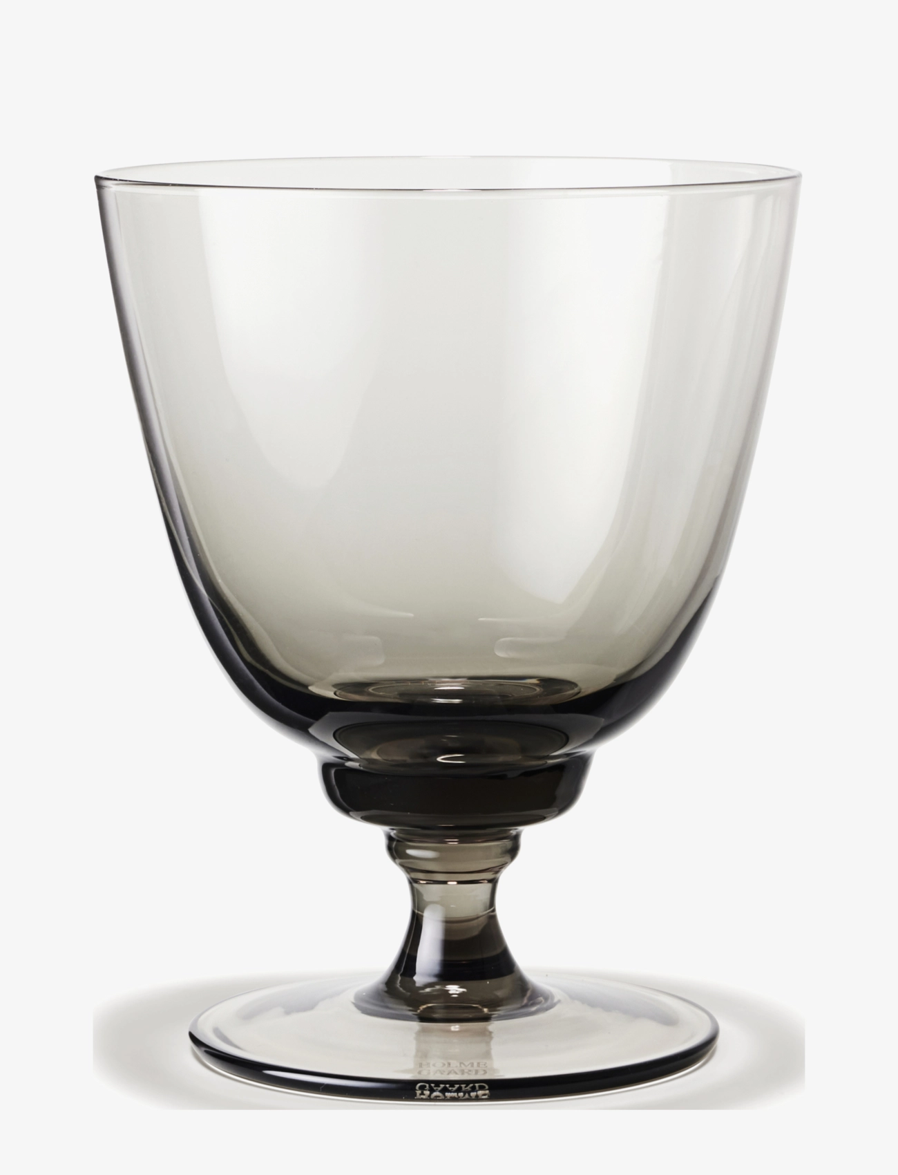 HOLMEGAARD Flow Glas På Fod 35 Cl Smoke Grau - 35 CL - Unisex