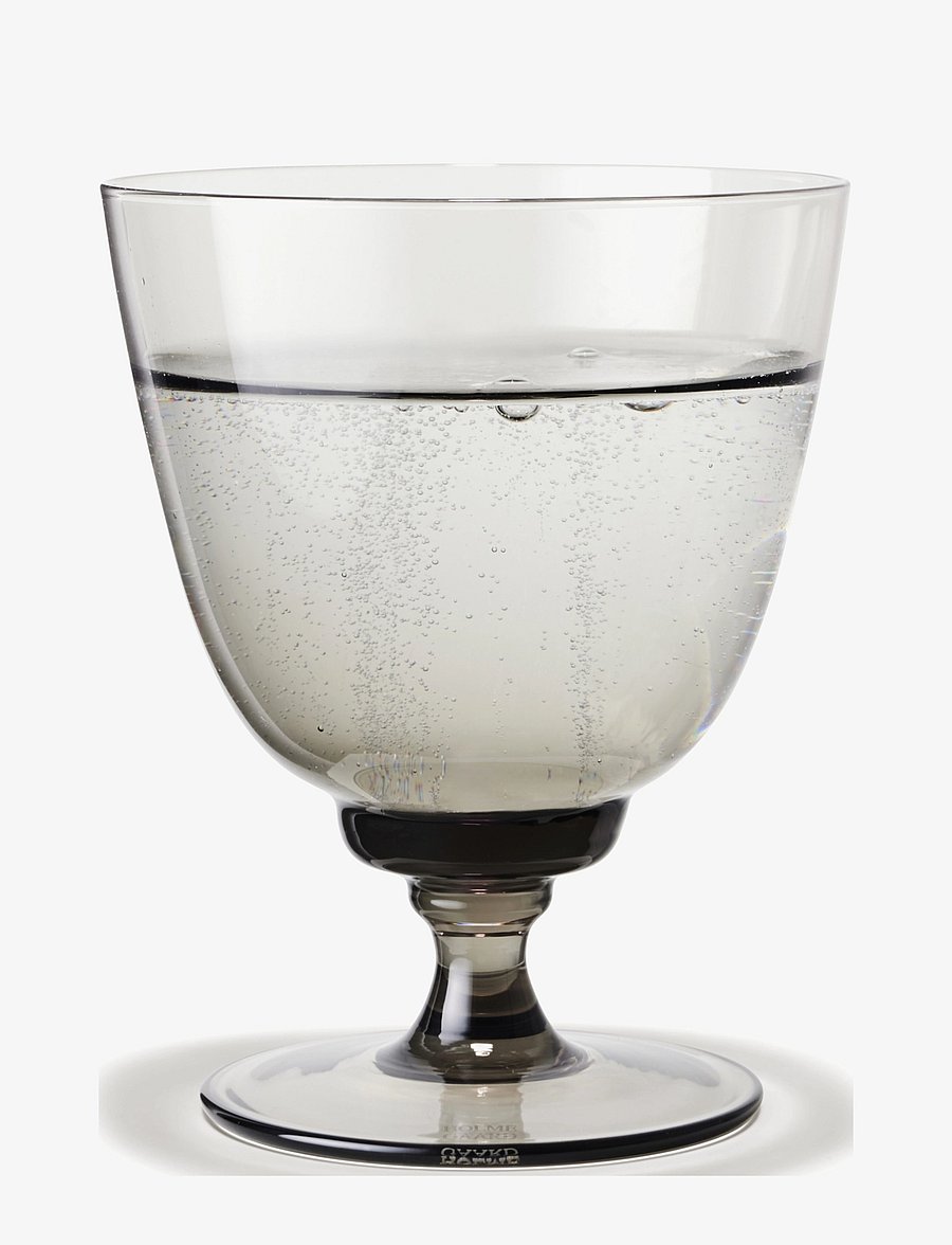 Holmegaard - Flow Glass on foot 35 cl smoke - white wine glasses - smoke - 2
