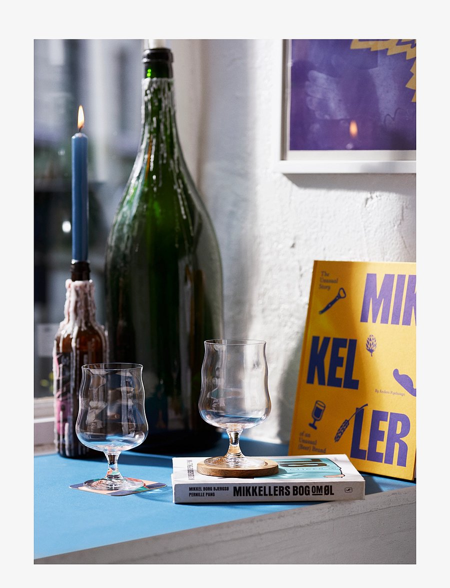 Holmegaard - Mikkeller Universal Beer Glass 40 cl clear 2 pcs. - achat par prix - clear - 4