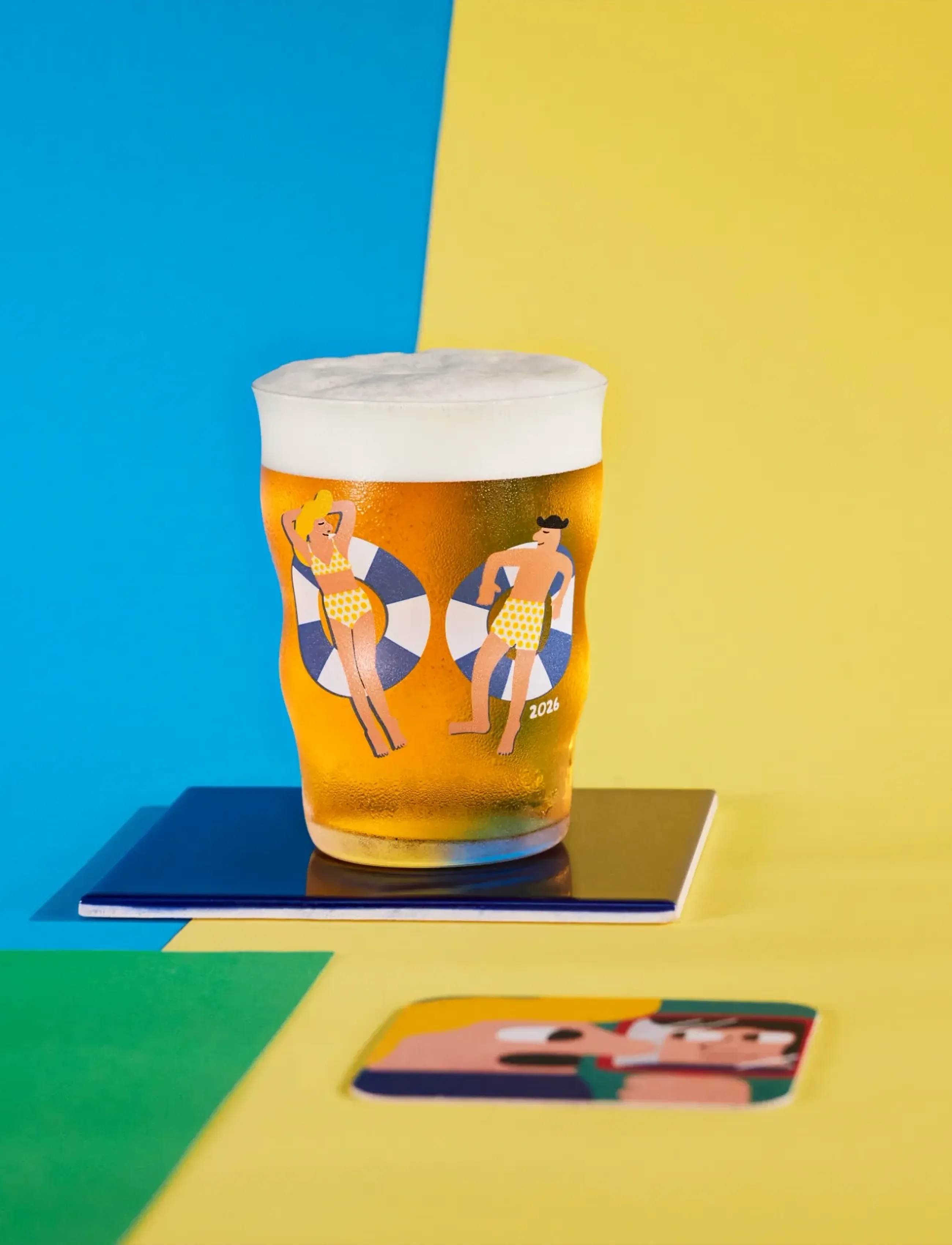 Holmegaard Mikkeller Pint Ølglas 2026 40 Cl Klar M. Deko, 12 cm, Glass, Nackt - Beer Homeware