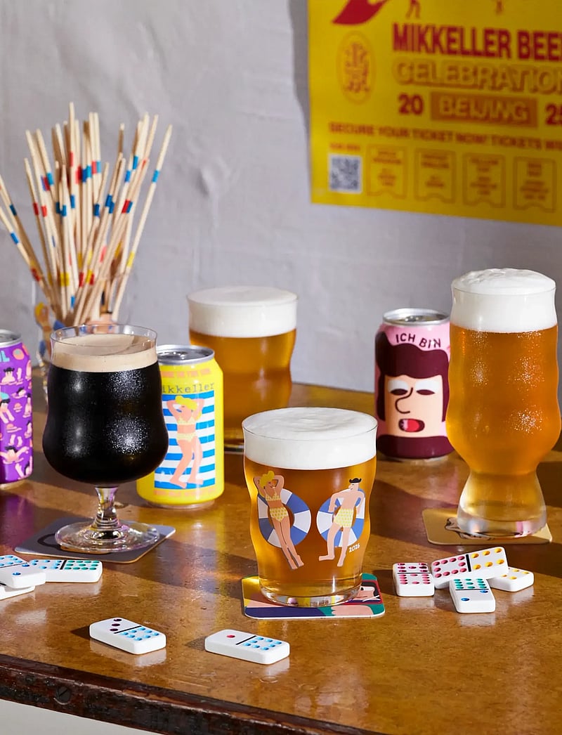 Holmegaard - Mikkeller Pint Beer Glas 2026 40 cl clear w. deco - shop by price - clear w. deco - 3