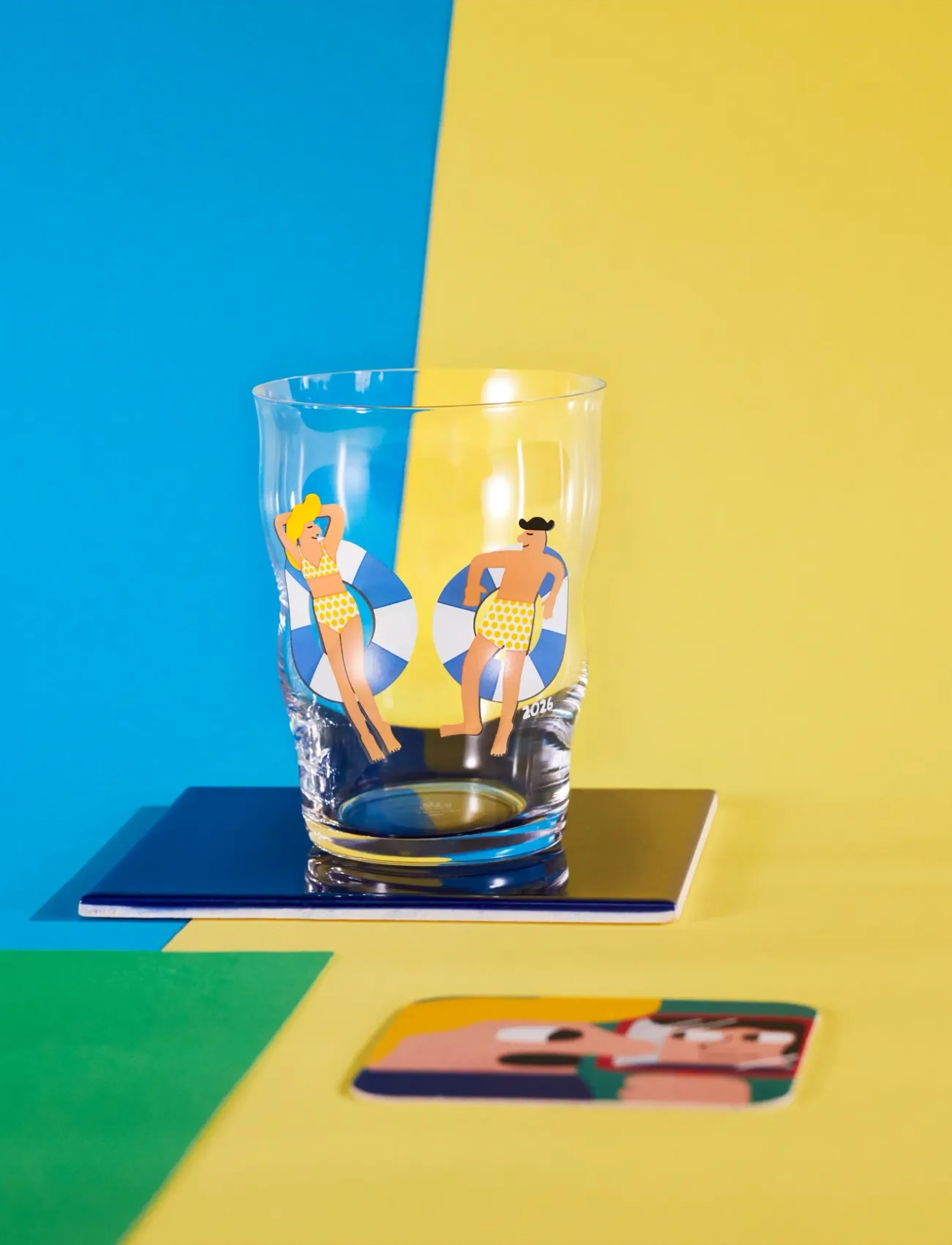 Holmegaard Mikkeller Pint Beer Glas 2026 40 cl clear w. deco - Für ihn - CLEAR W. DECO / clear