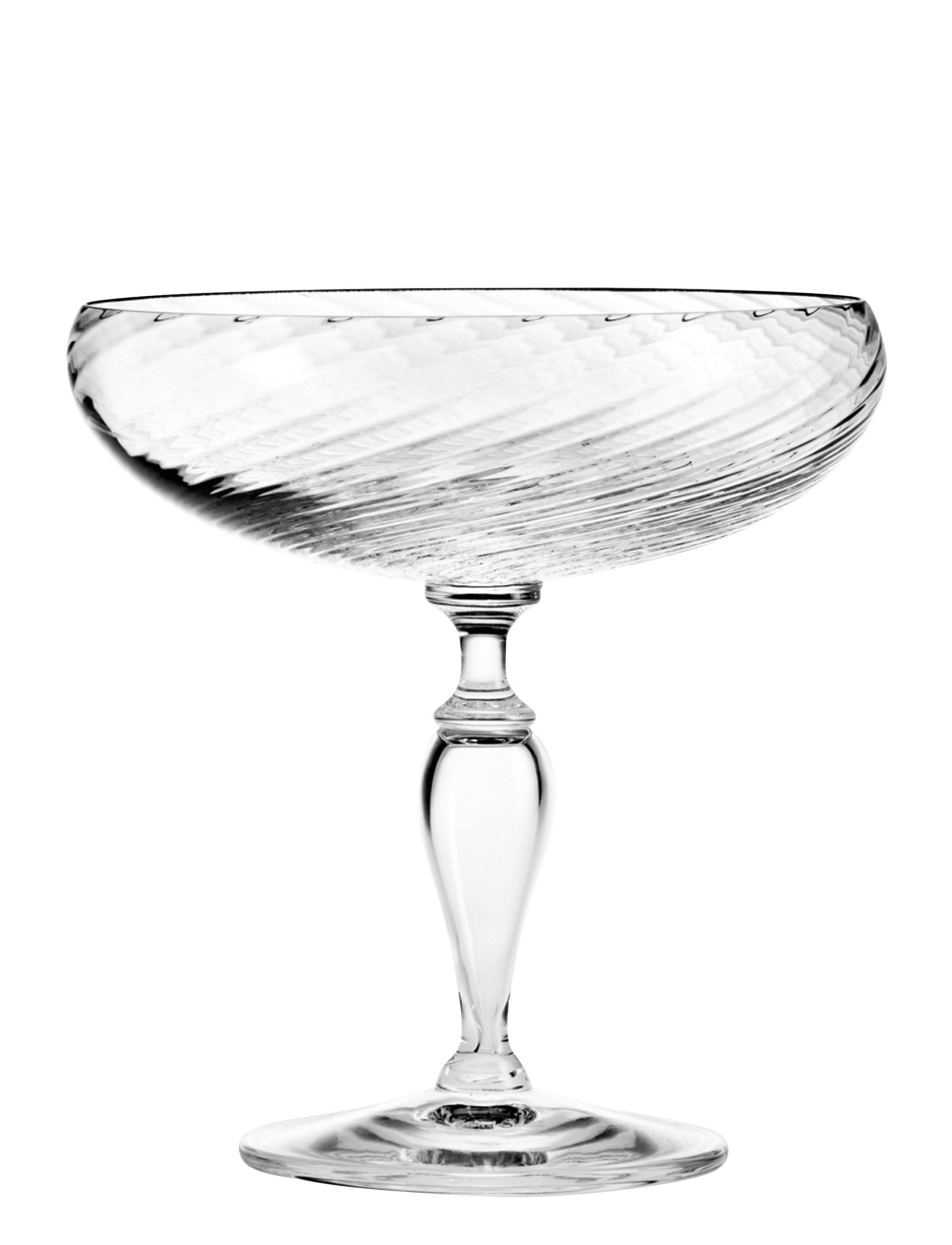 Holmegaard Regina Champagneskål 25 Cl Klar, Champagneglas, Nude, Str: 25 CL