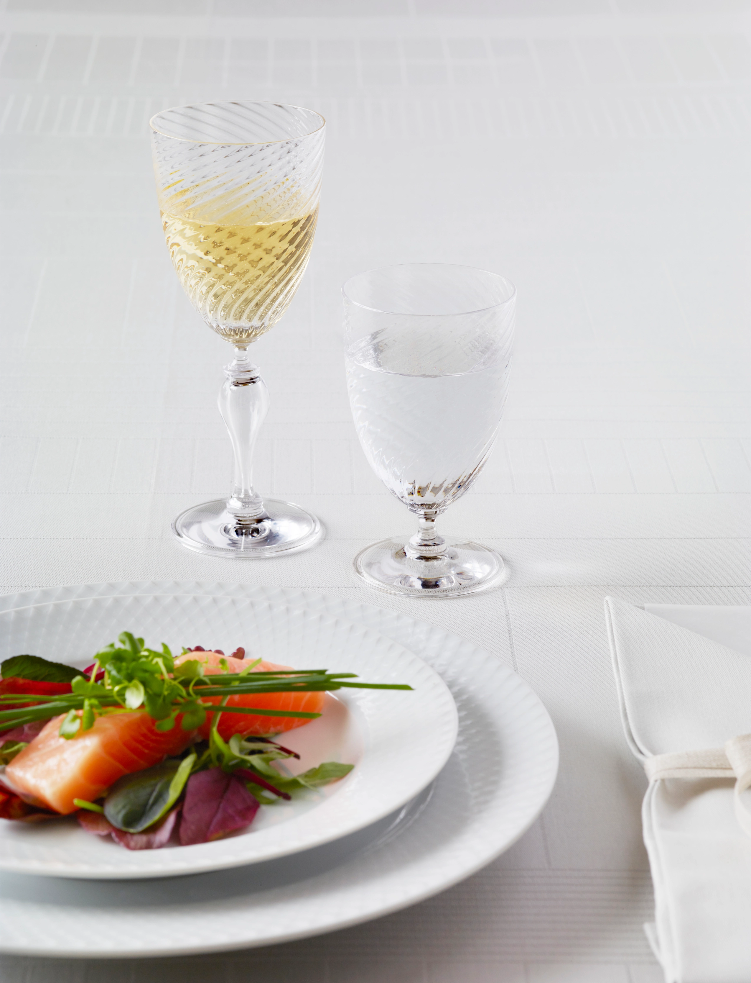 Holmegaard Regina Vandglas 19 Cl Klar, 19 CL, Nude, Bordservice > Glas, Unisex