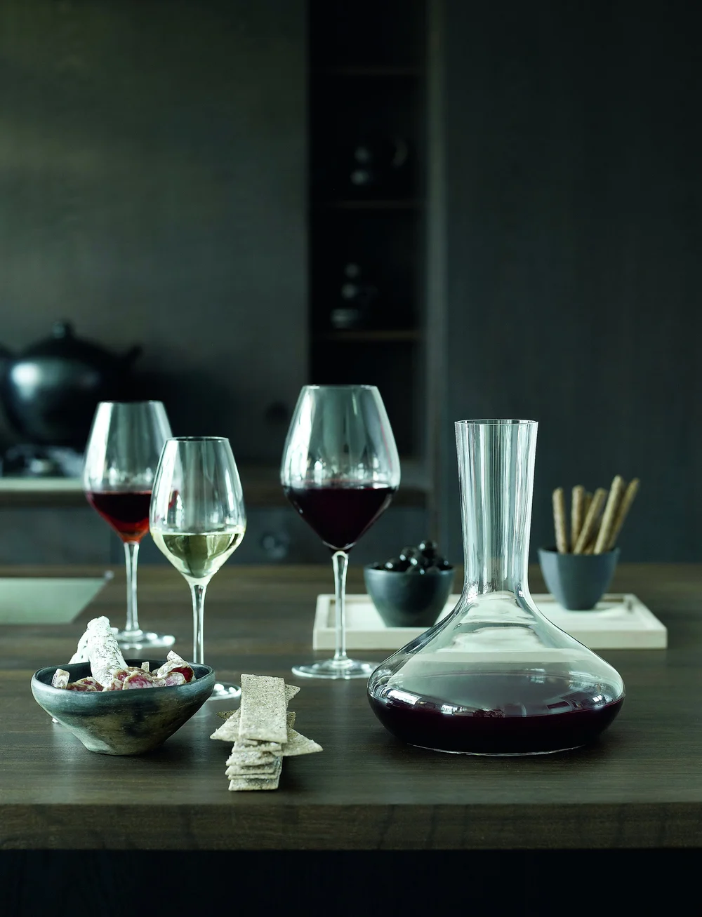 Holmegaard - Cabernet Vinkaraff 1,7 l - köp efter pris - clear - 2