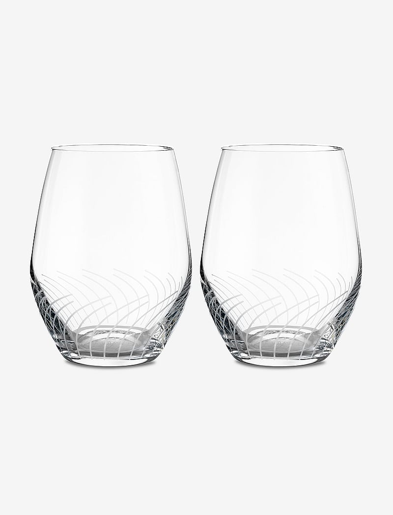 Holmegaard - Cabernet Lines Tumbler 25 cl 2 pcs. - drinking glasses & tumblers - clear - 1