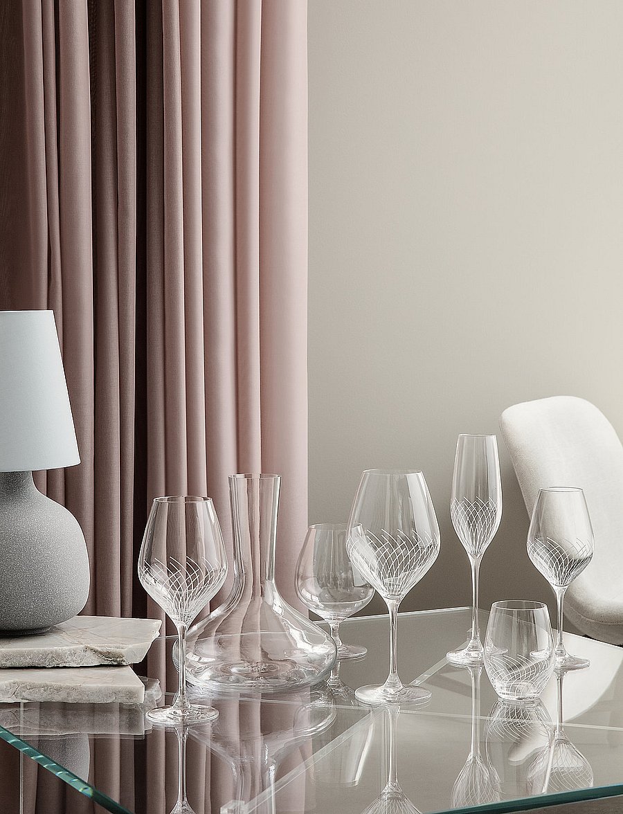 Holmegaard - Cabernet Lines Champagne Glass 29 cl 2 pcs. - clear - 3