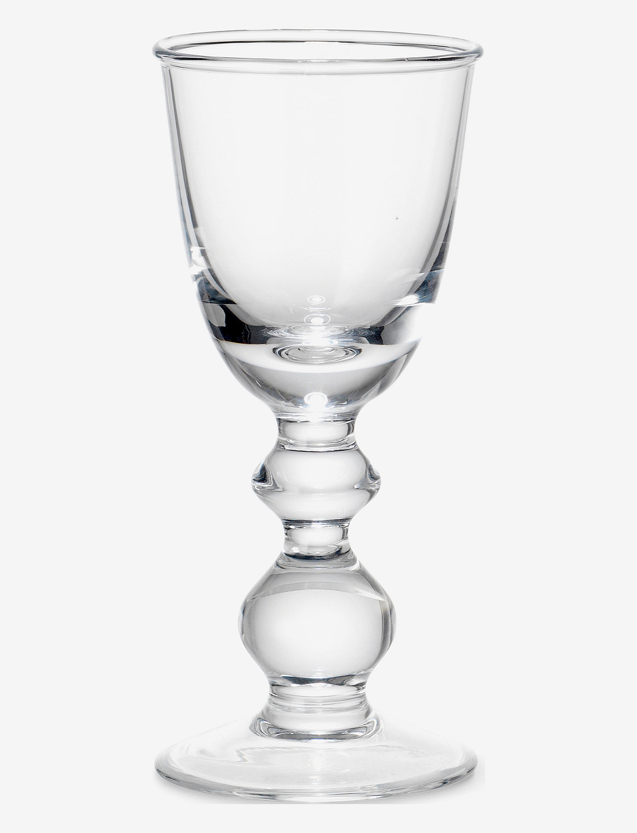 Holmegaard - Charlotte Amalie Hetvinsglass 8 cl klar - portvinsglass - clear - 0