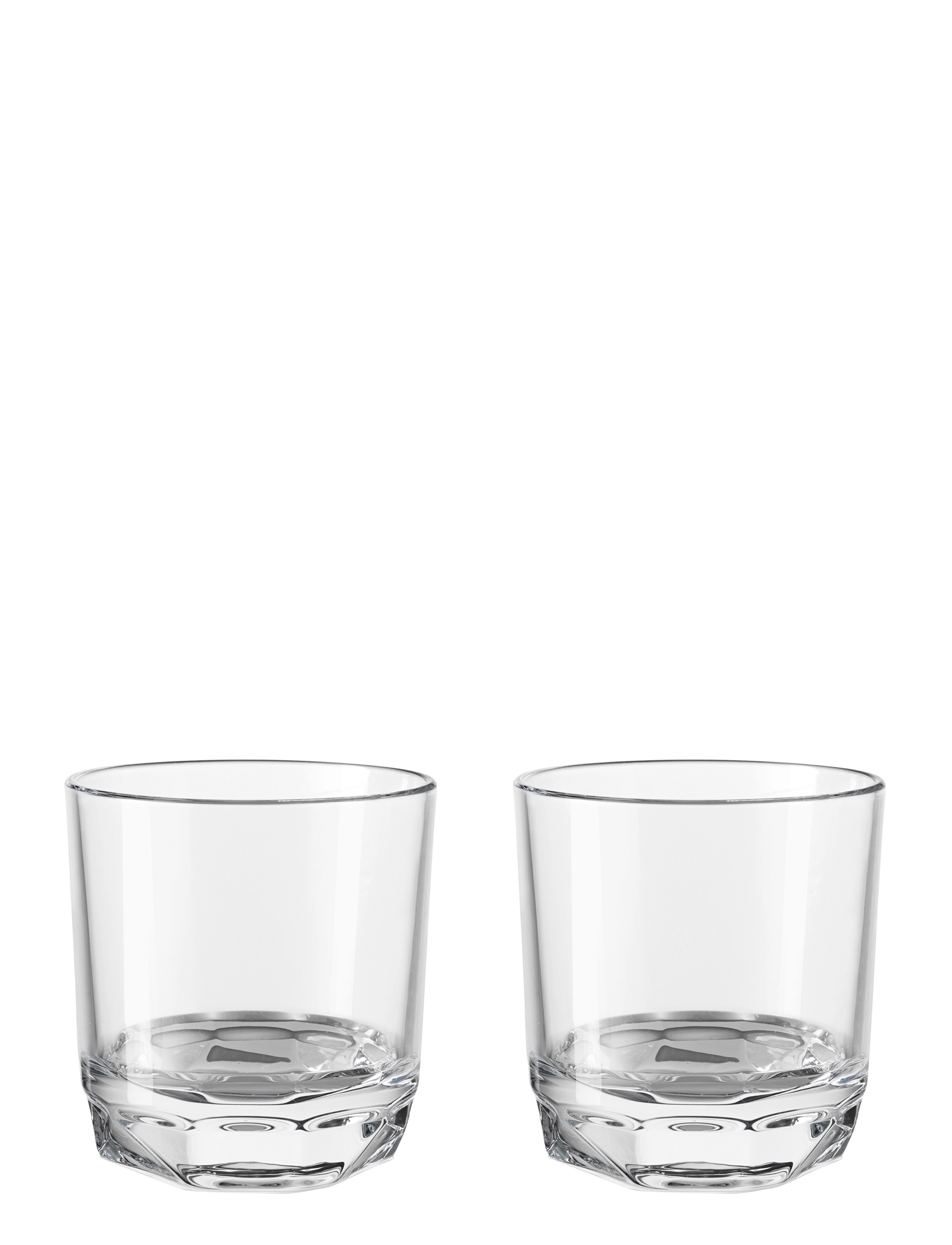 Holmegaard Prism Drinksglas 36 Cl Klar 2 Stk., Ølglas, Nude, Str: 36 cl