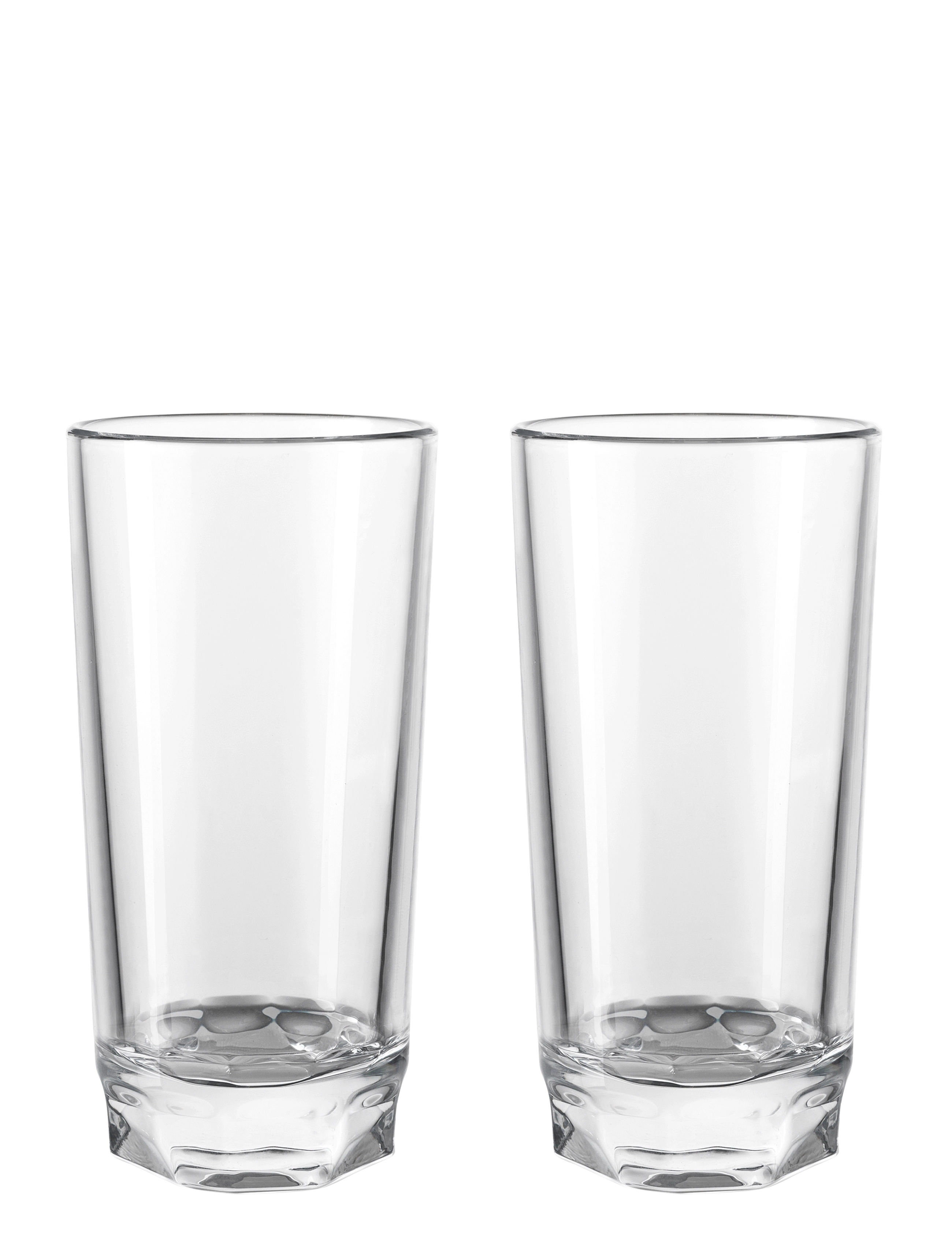 Holmegaard Prism Longdrinkglas 40 Cl Klar 2 Stk., Drikkeglas, Nude, Str: 40 cl
