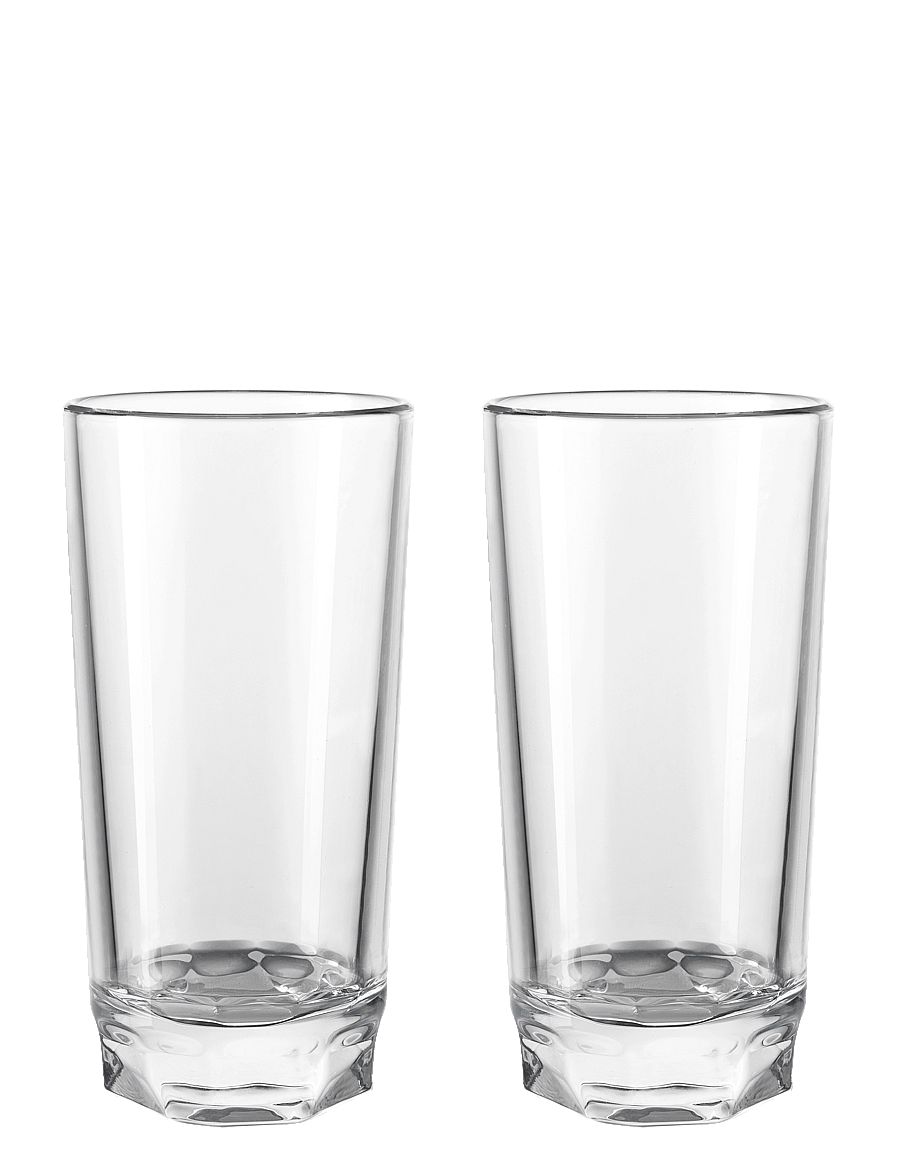 Holmegaard - Prism Longdrinkglas 40 cl klar 2 stk. - drikkeglas - clear - 0