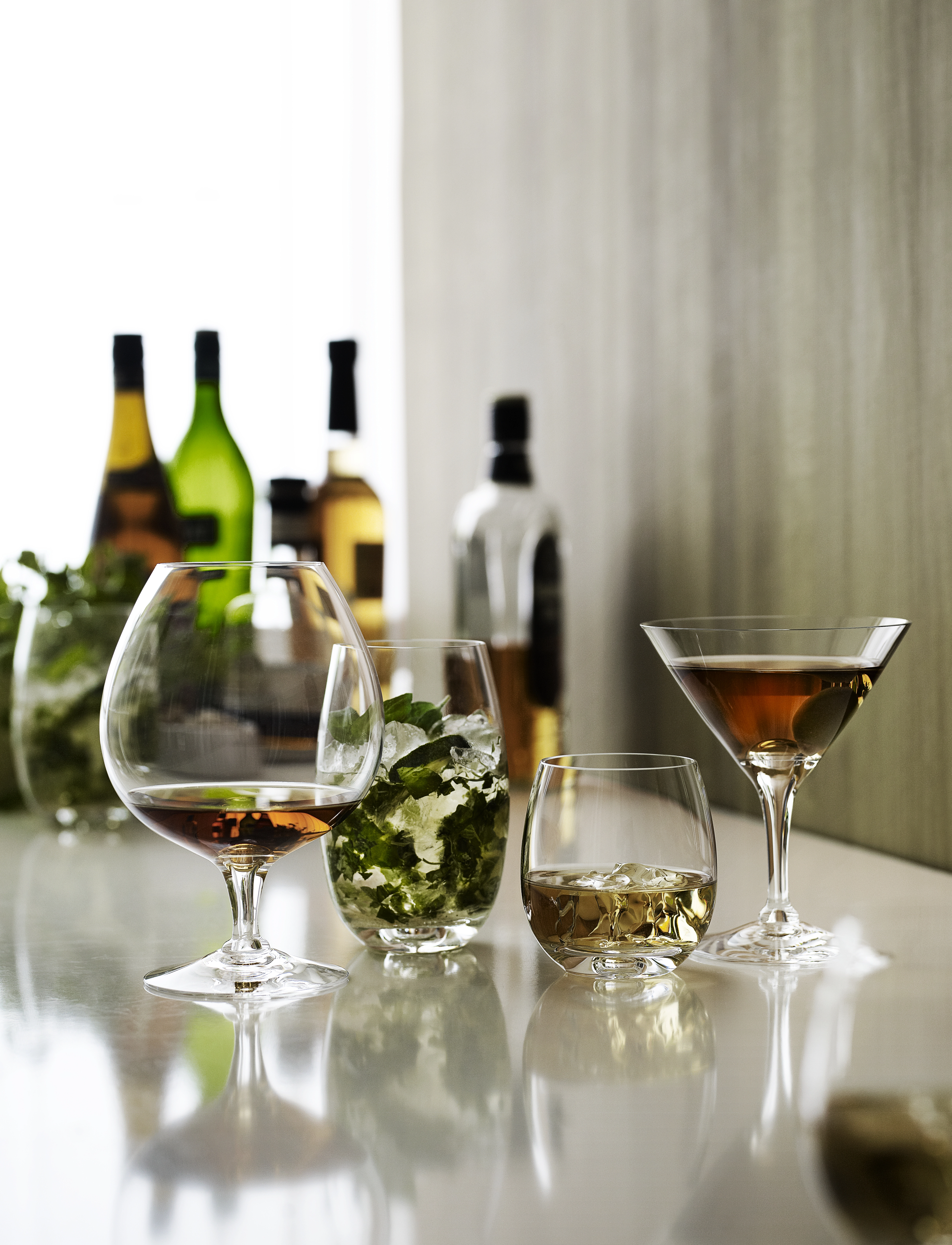 Holmegaard - Fontaine Sjusglas 25 cl klar - clear - 2