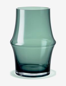 ARC Vase H21 mørk grøn, Holmegaard