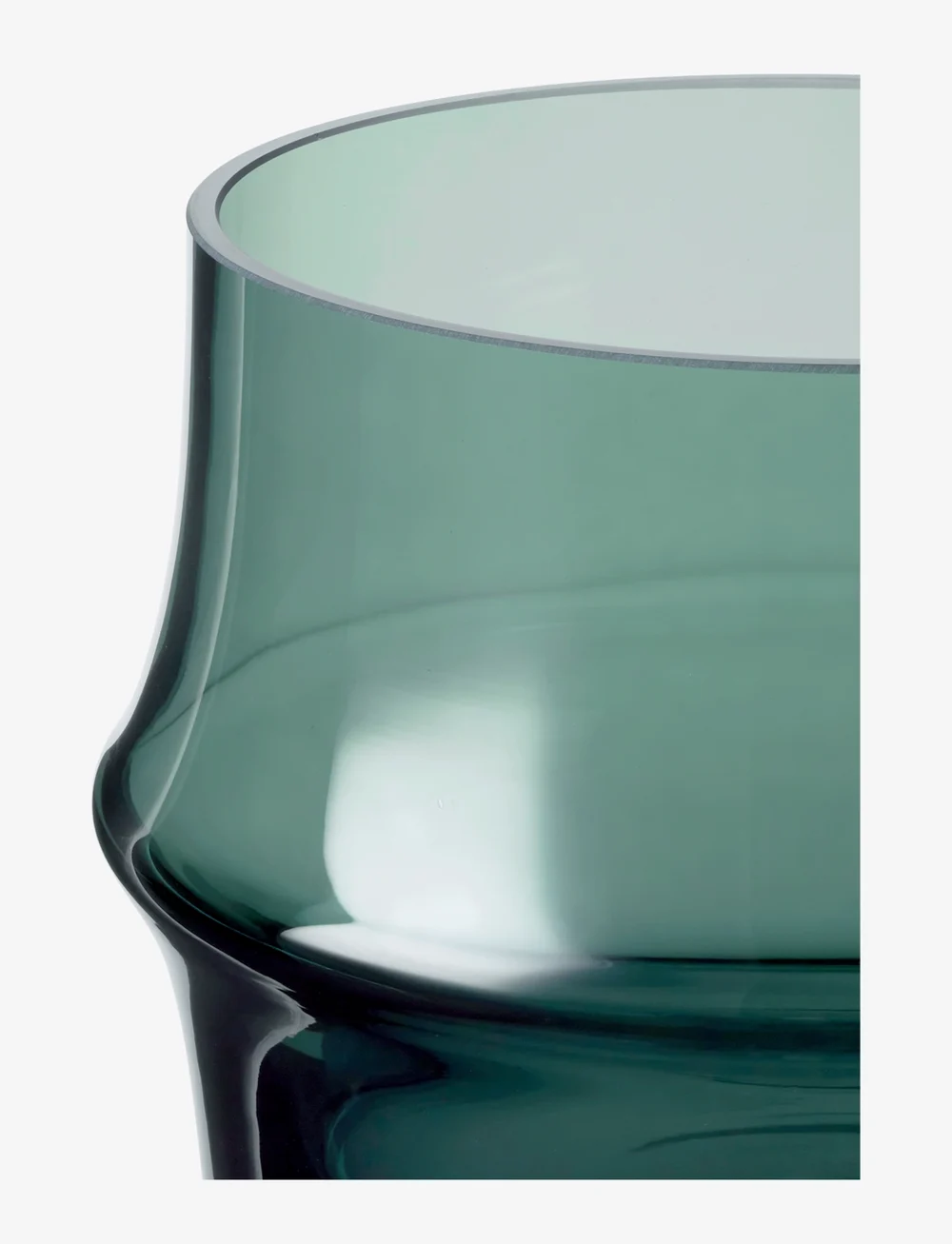Holmegaard - ARC Flowerpot Ø14.5 cm dark green - vases - dark green - 1