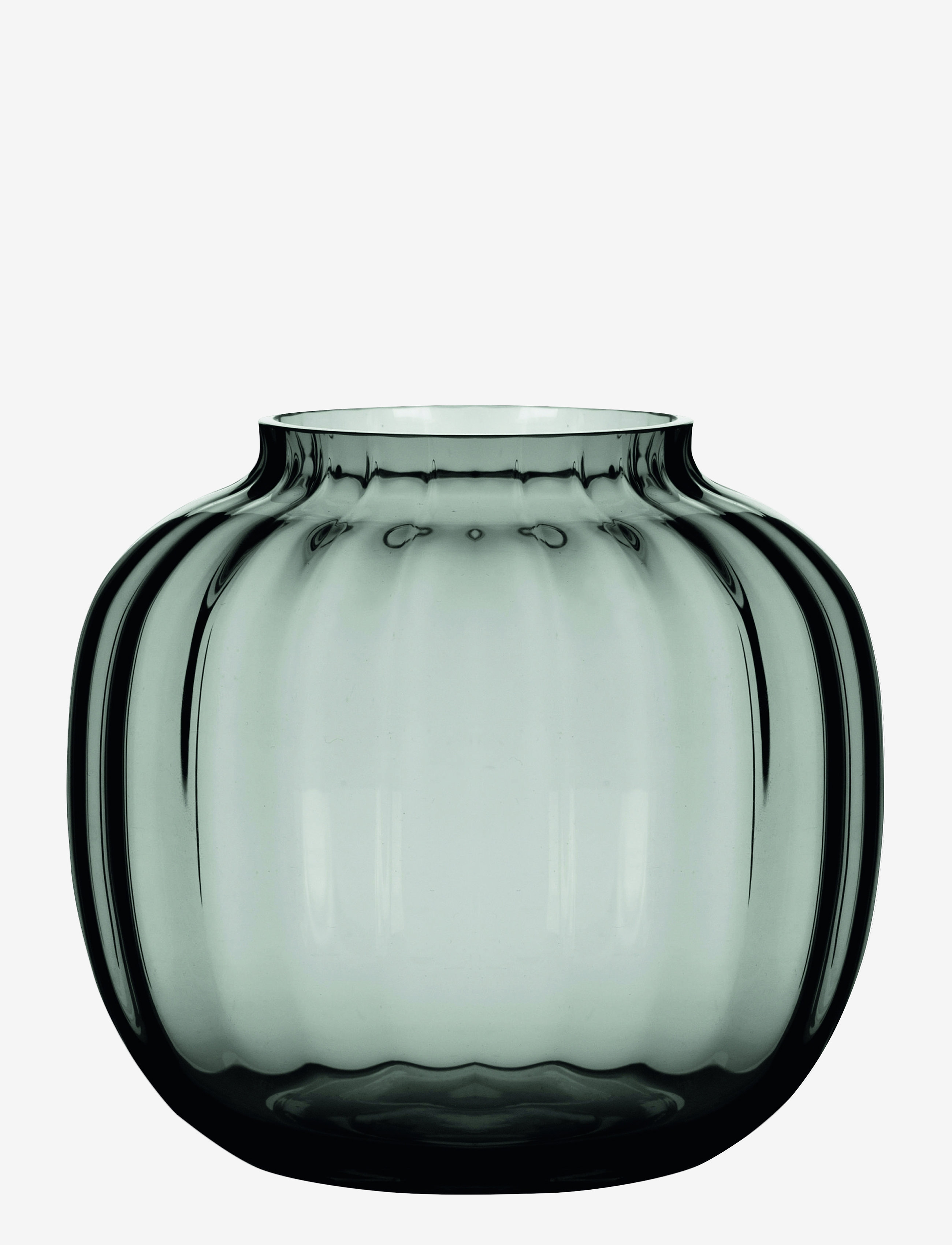 Holmegaard Primula Vase H12,5, H2 cm, Grey, Vaser > Små Vaser, Unisex
