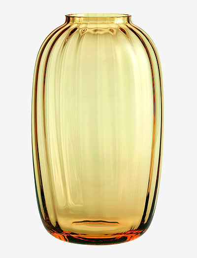 Holmegaard Primula Vase H25,5 - Vases - AMBER / yellow