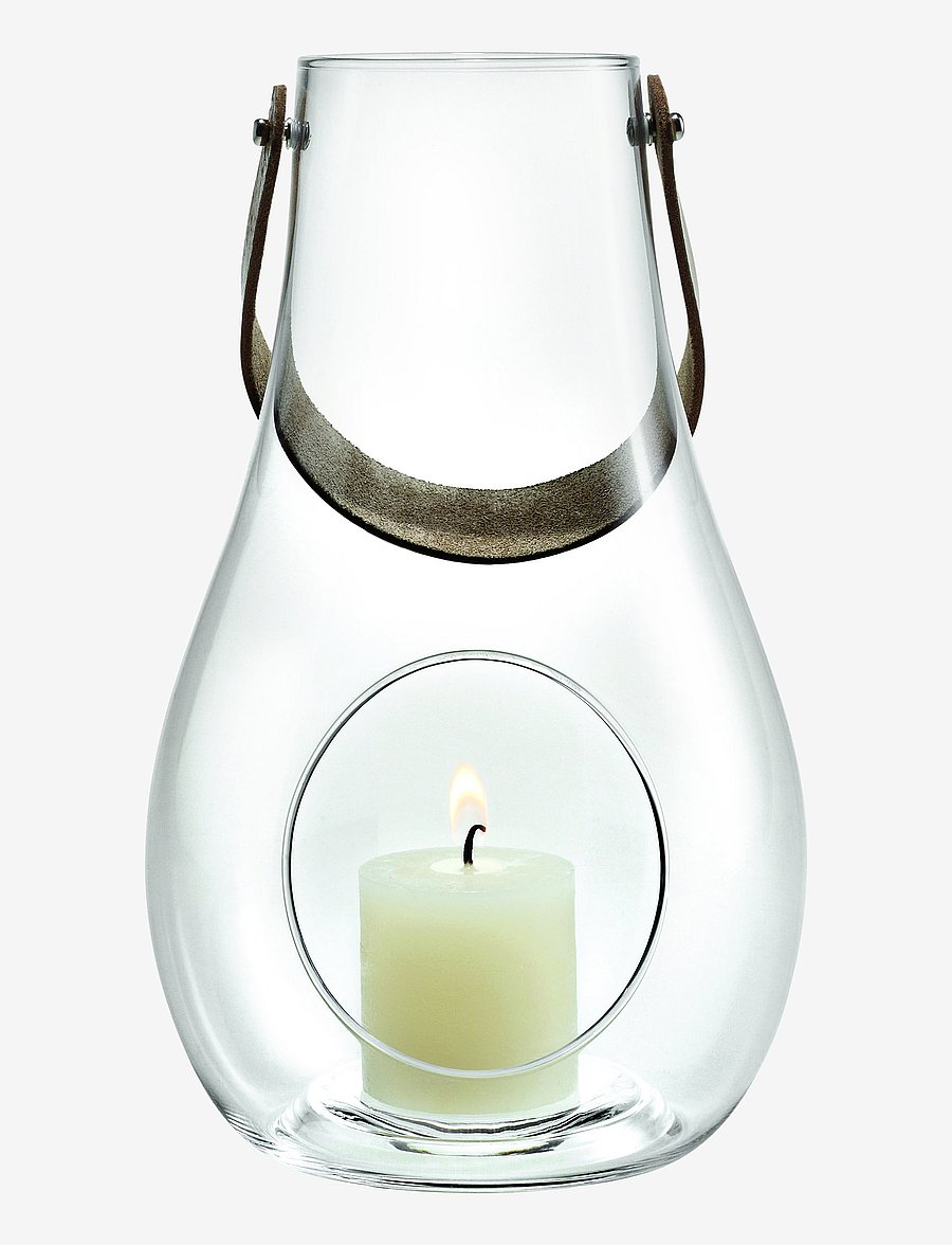 Holmegaard - DWL Lantern H25 - laternen - clear - 0