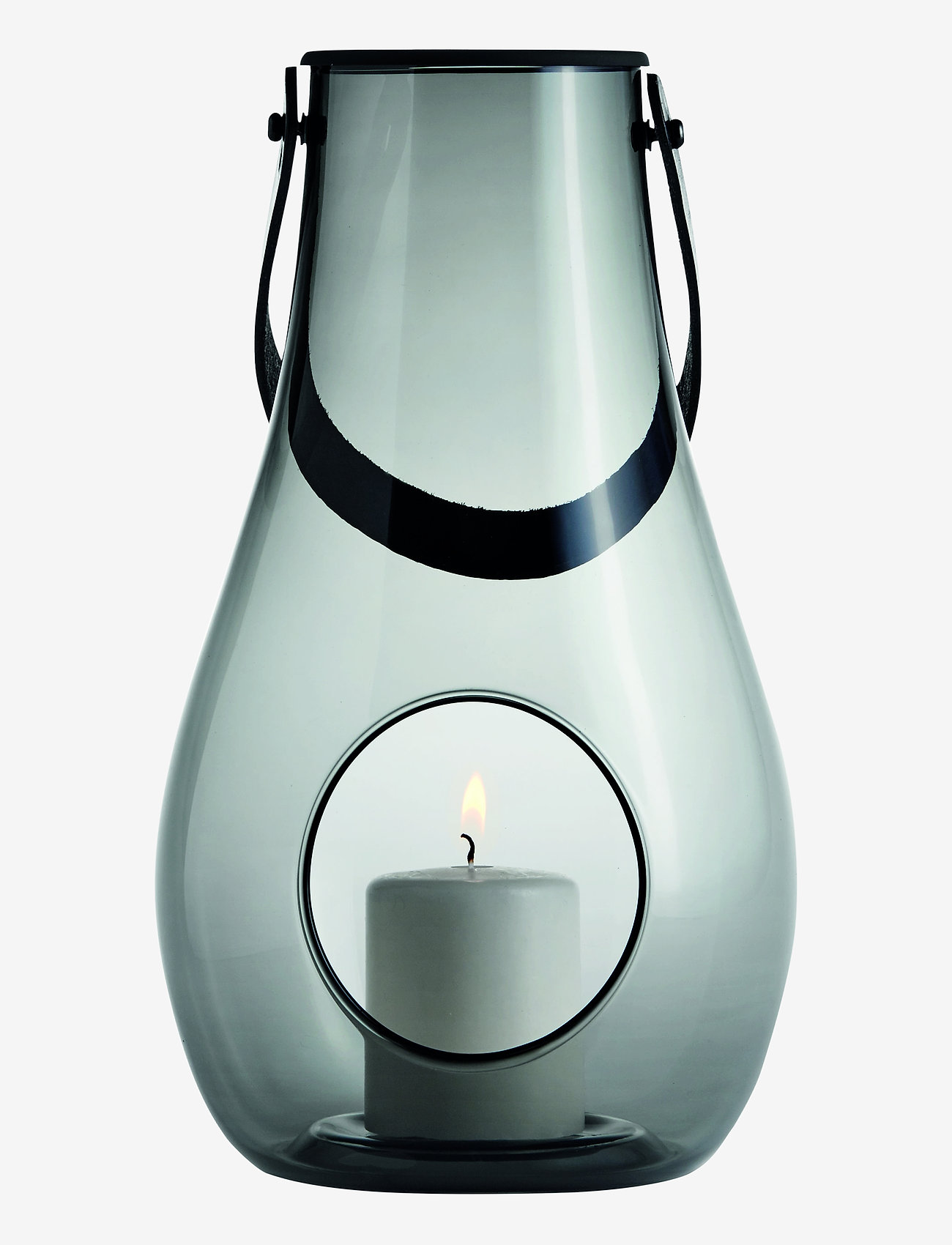 Holmegaard - DWL Lantern H25 - kingitused alla 100€ - smoke - 0