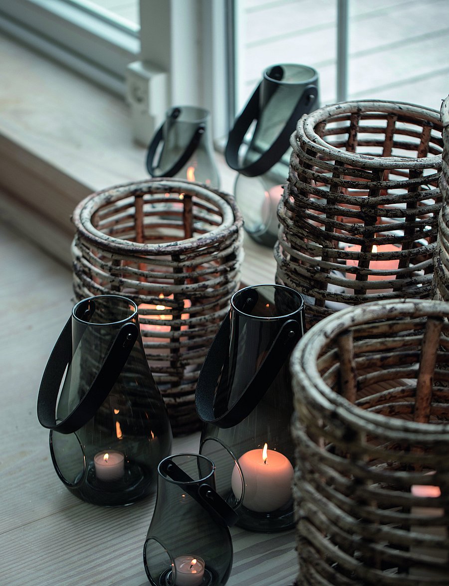 Holmegaard - DWL Lantern H29 - geburtstagsgeschenke - smoke - 1