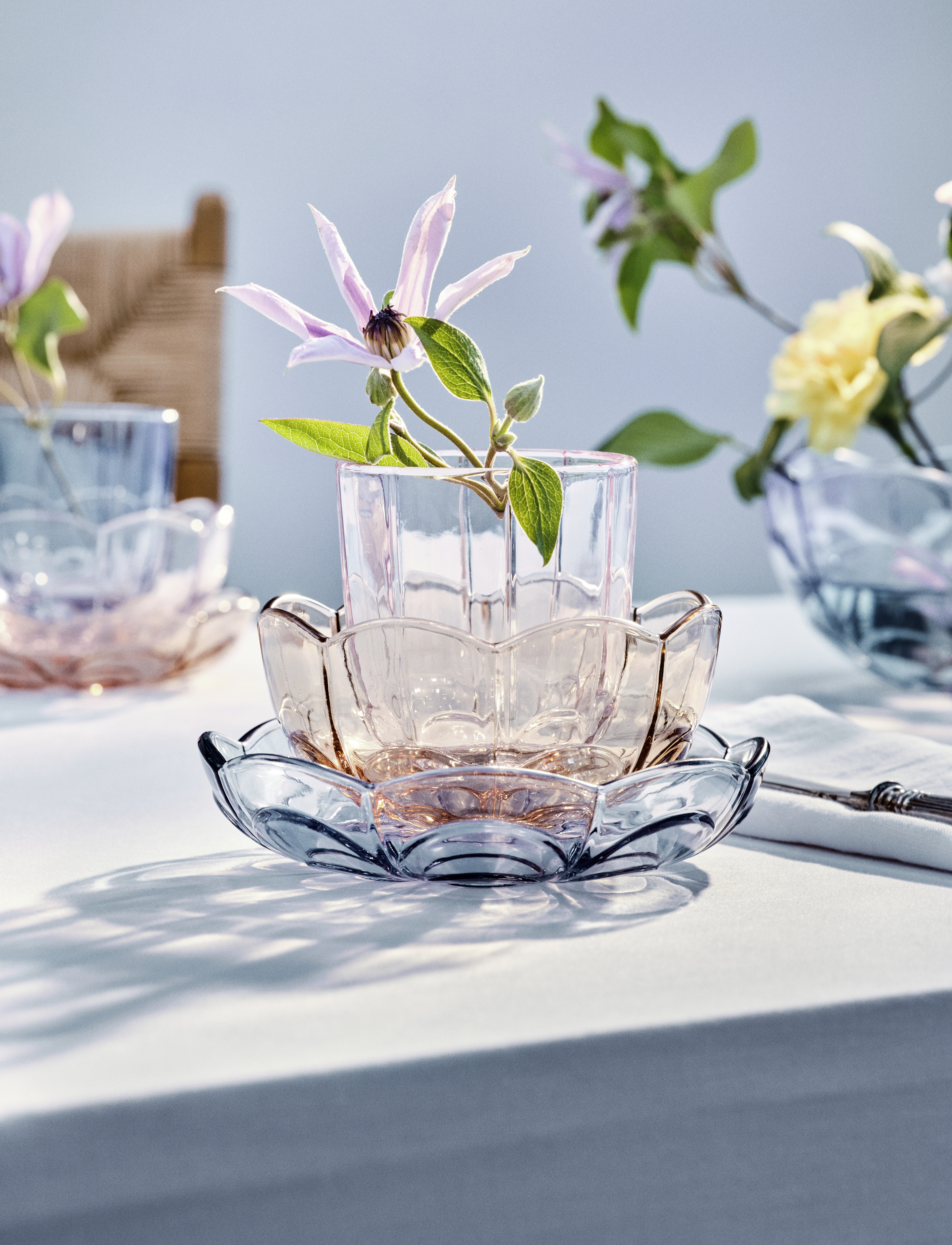 Holmegaard - Lily Tumbler 32 cl cherry blossom 2 pcs. - juomalasit - cherry blossom - 4
