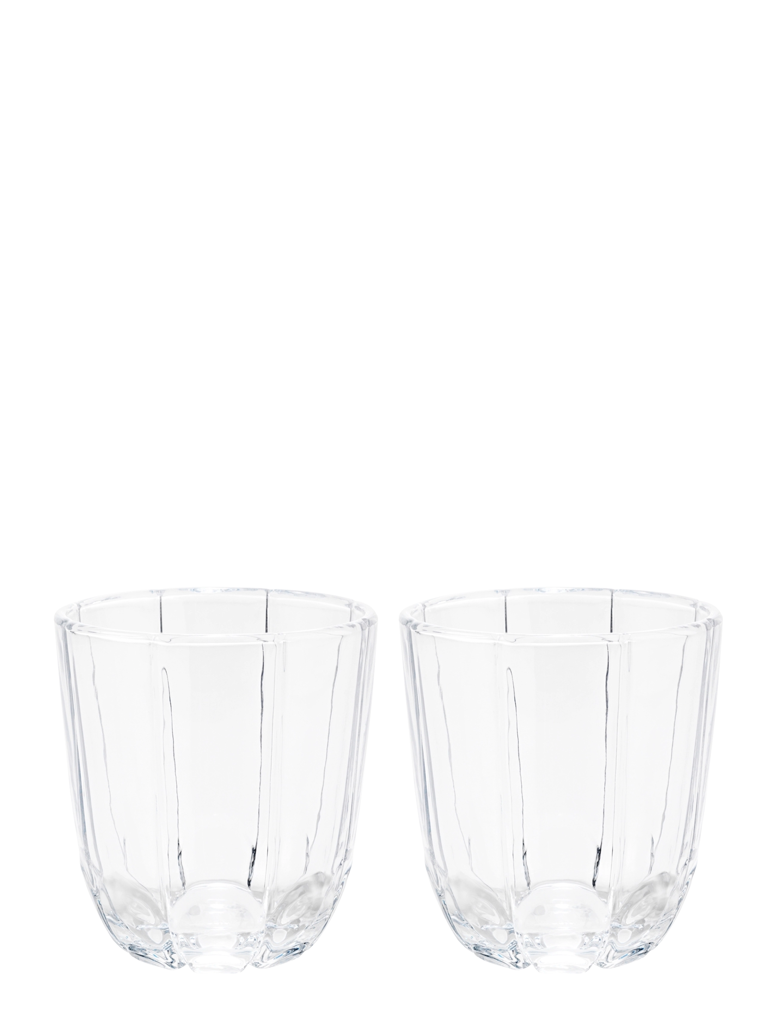 Holmegaard Lily Vandglas 32 Cl Klar 2 Stk., Drikkeglas, Nude, Str: 32 CL