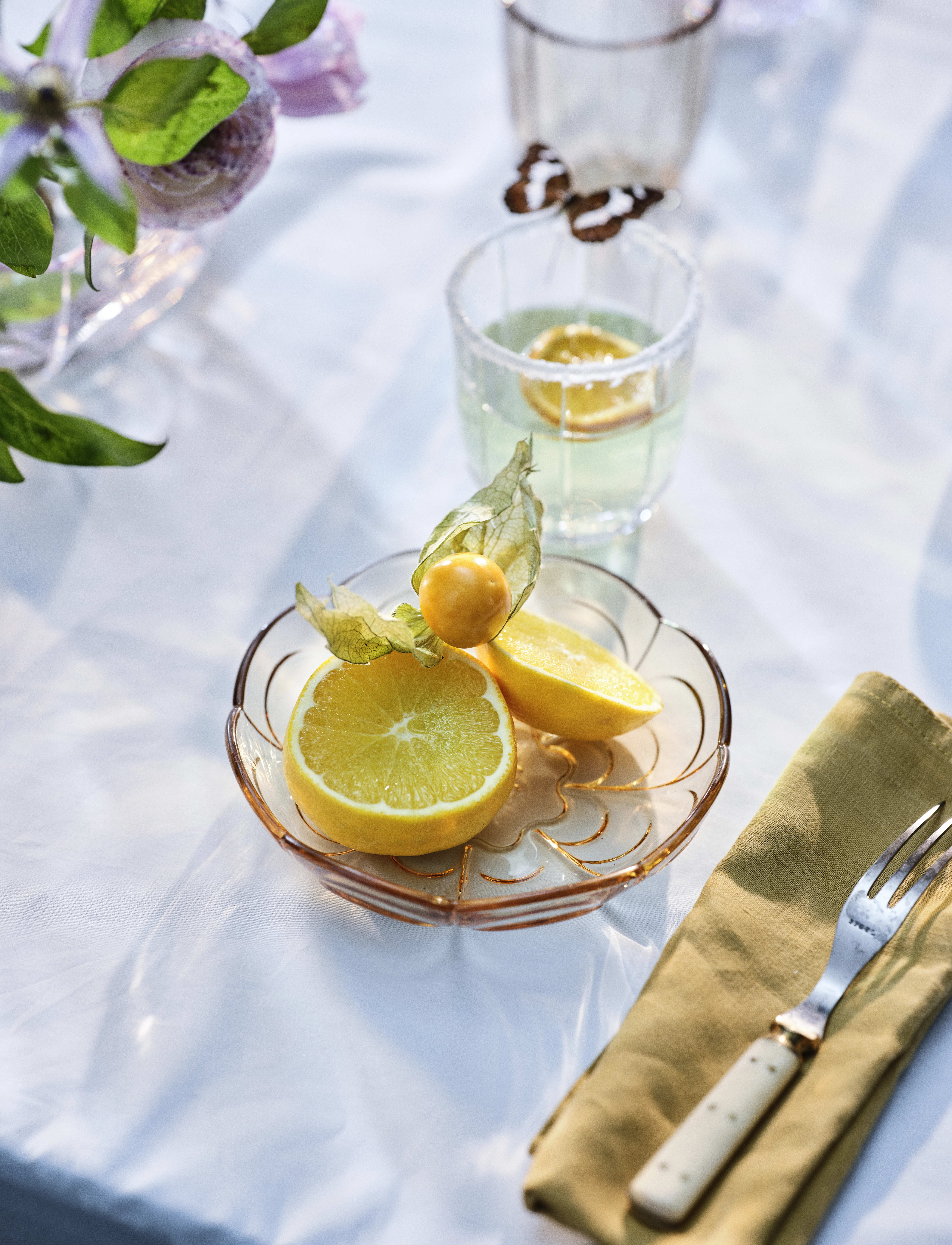 Holmegaard Lily Vandglas 32 Cl Klar 2 Stk., 32 CL, Nude, Glas > Drikkeglas, Unisex