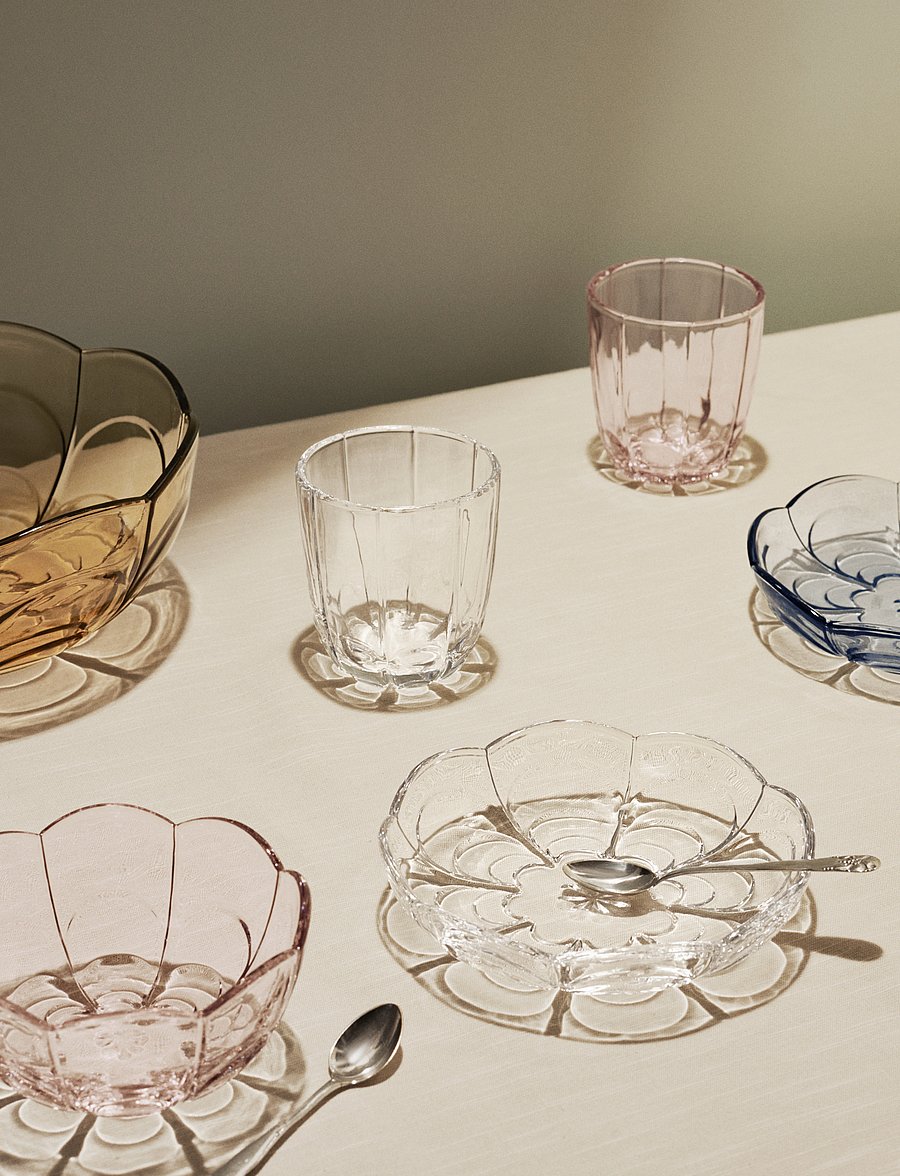 Holmegaard - Lily Tumbler 32 cl clear 2 pcs. - trinkgläser - clear - 5