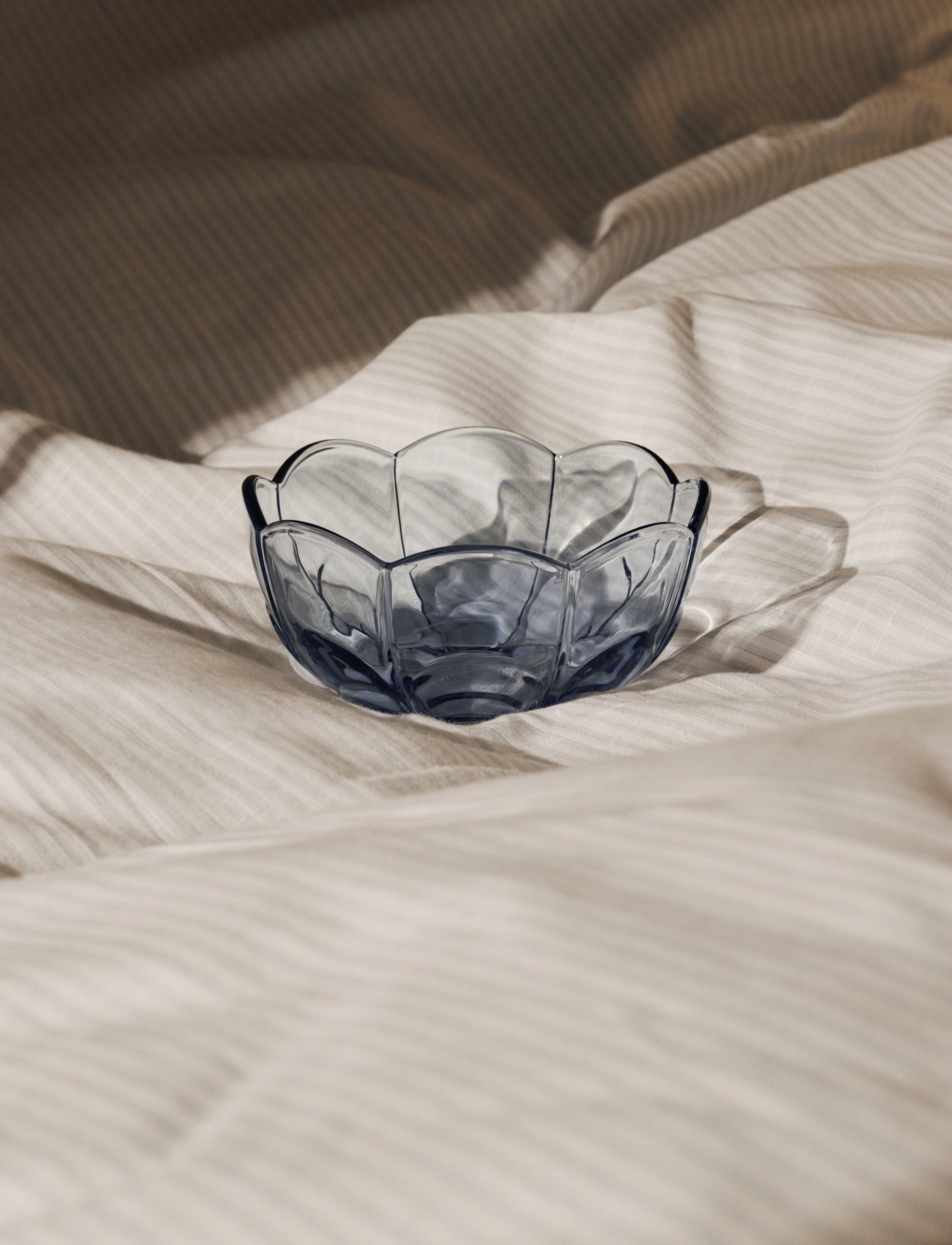 Holmegaard Lily Skål Ø13 Cm Blue Iris 2 Stk., Ø 13 cm, Bowls, Blau - Breakfast Homeware