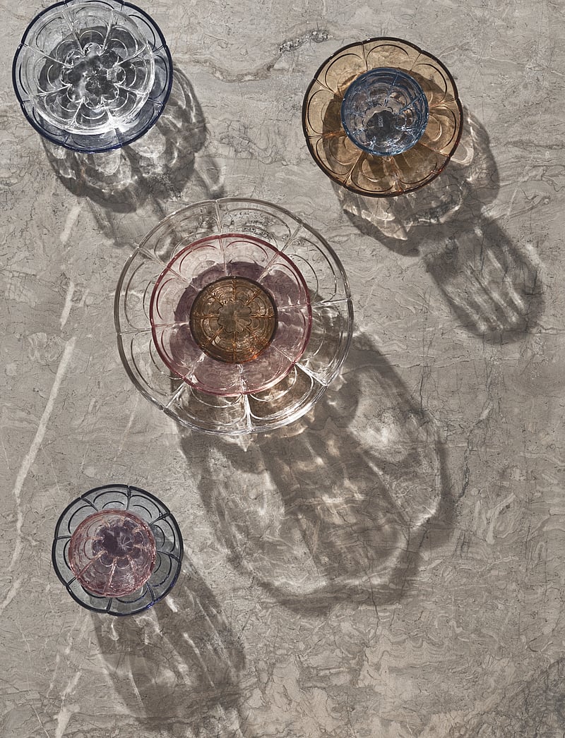 Holmegaard - Lily Skål Ø23 cm klar - serveringsskåle - clear - 2