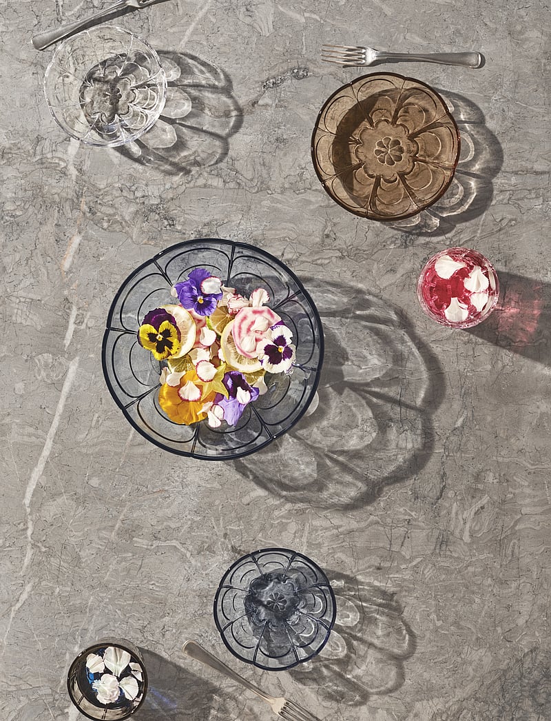 Holmegaard - Lily Skål Ø23 cm blue iris - serveringsskåle - blue iris - 3