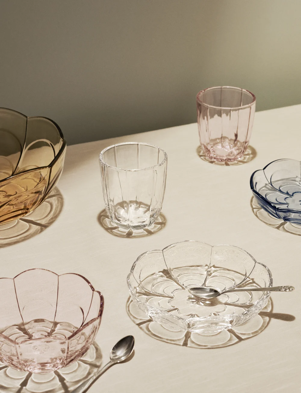 Holmegaard - Lily Dessert plate Ø16 cm clear 2 pcs. - small plates - clear - 3