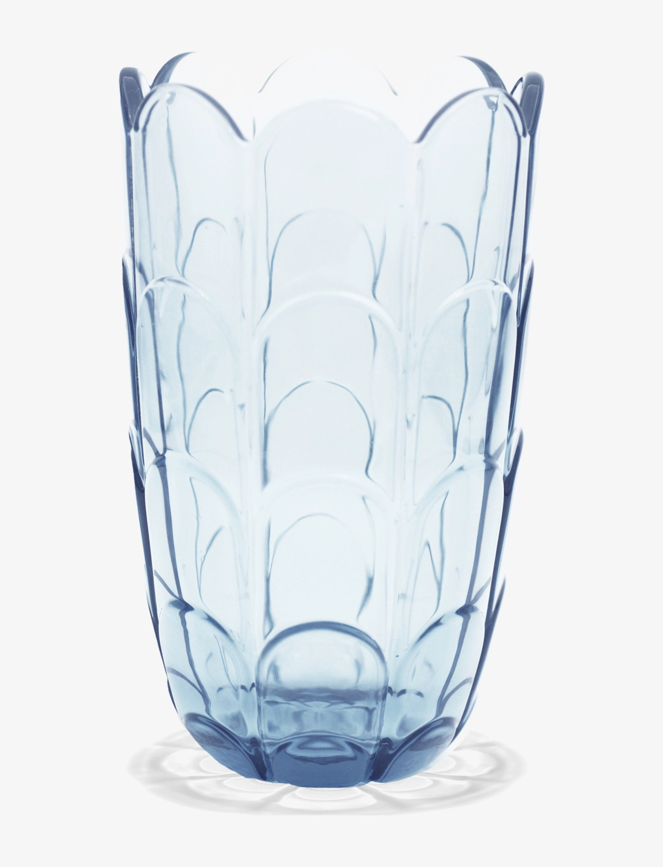 HOLMEGAARD Lily Vase H19 Cm Blau Iris Blau - 19 Cm - Unisex