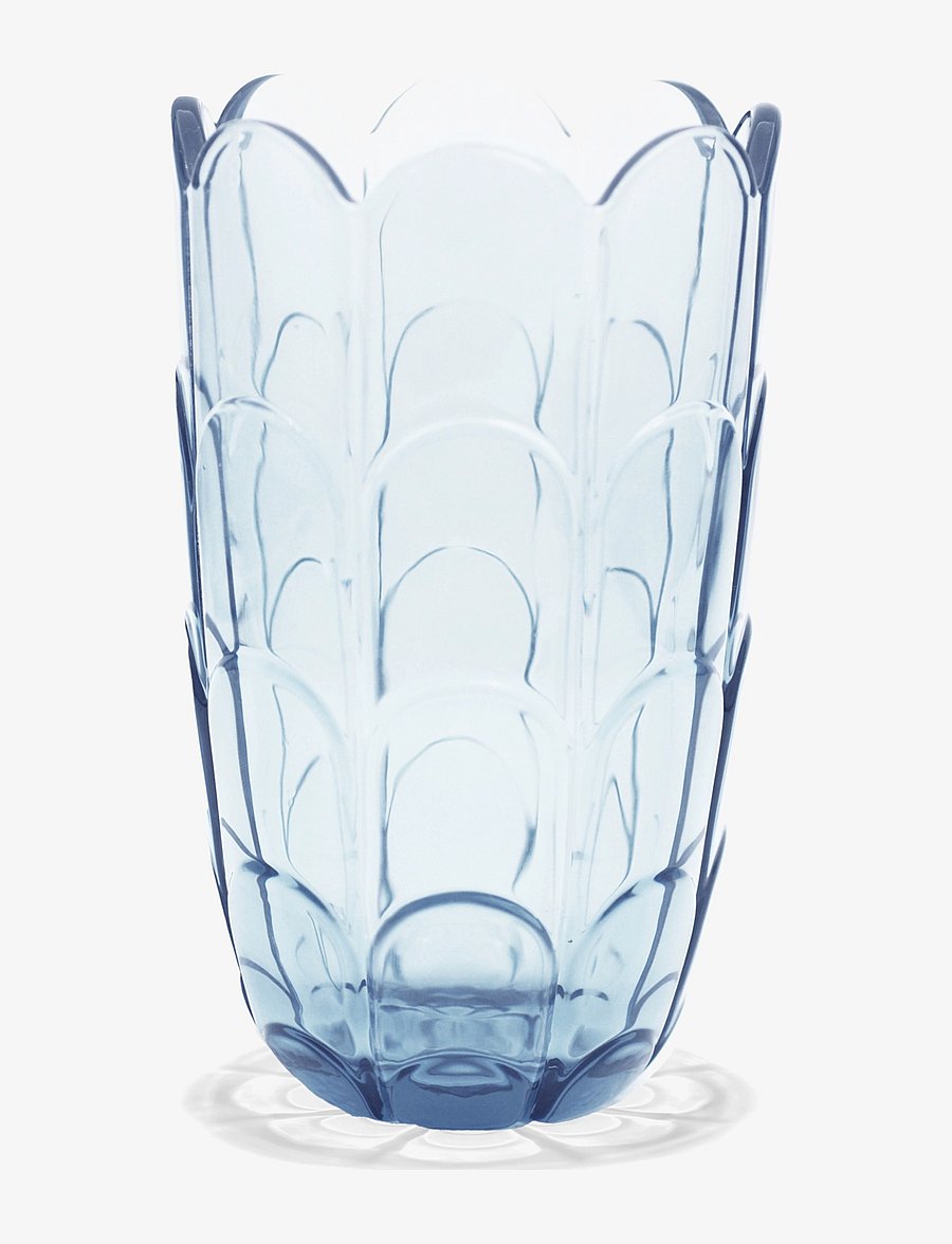 Holmegaard - Lily Vase H19 cm blue iris - sünnipäevakingitused - blue iris - 0
