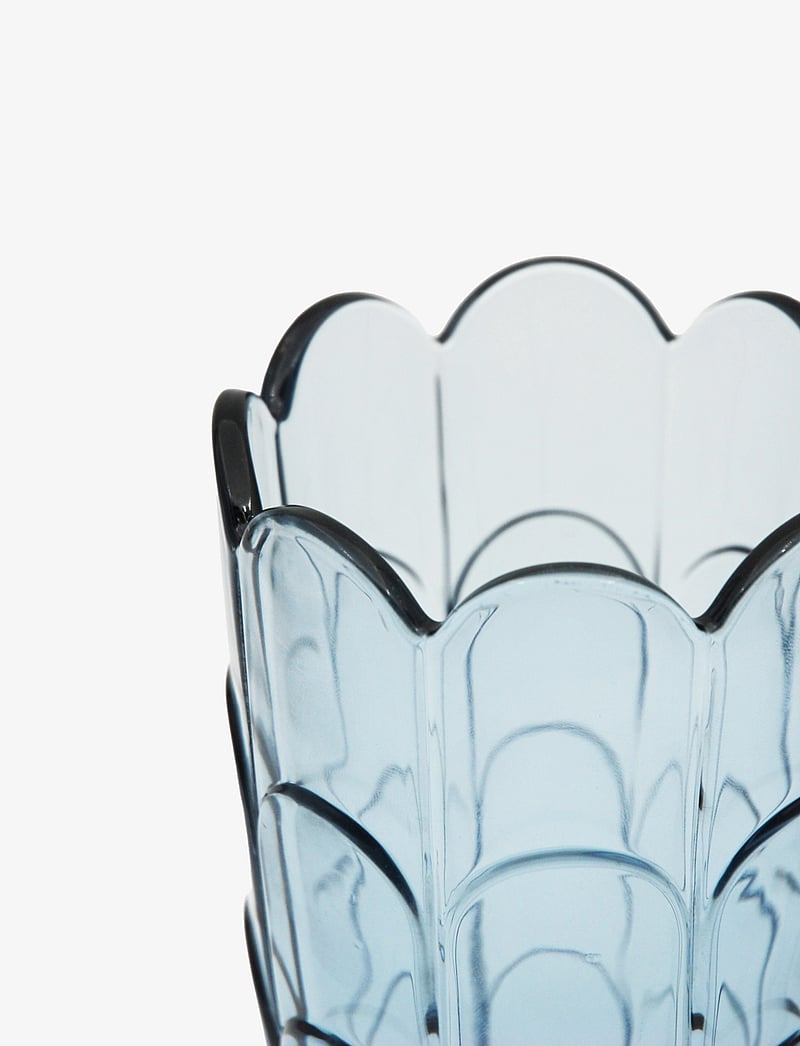 Holmegaard - Lily Vase H19 cm blue iris - sünnipäevakingitused - blue iris - 2