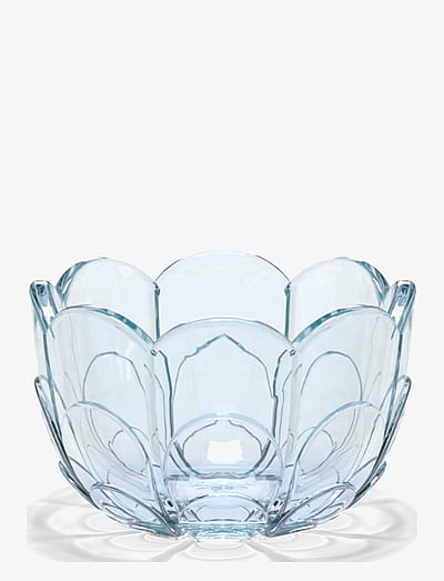 Holmegaard Lily Tealight holder Ø7 cm blue iris - Świeczniki i świeczniki - BLUE IRIS / blue