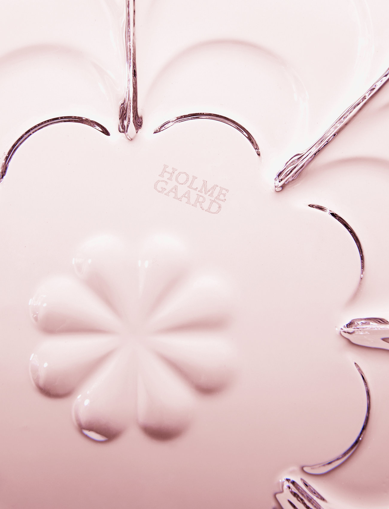 Holmegaard - Lily Tealight holder Ø7 cm cherry blossom - teelichthalter - cherry blossom - 3