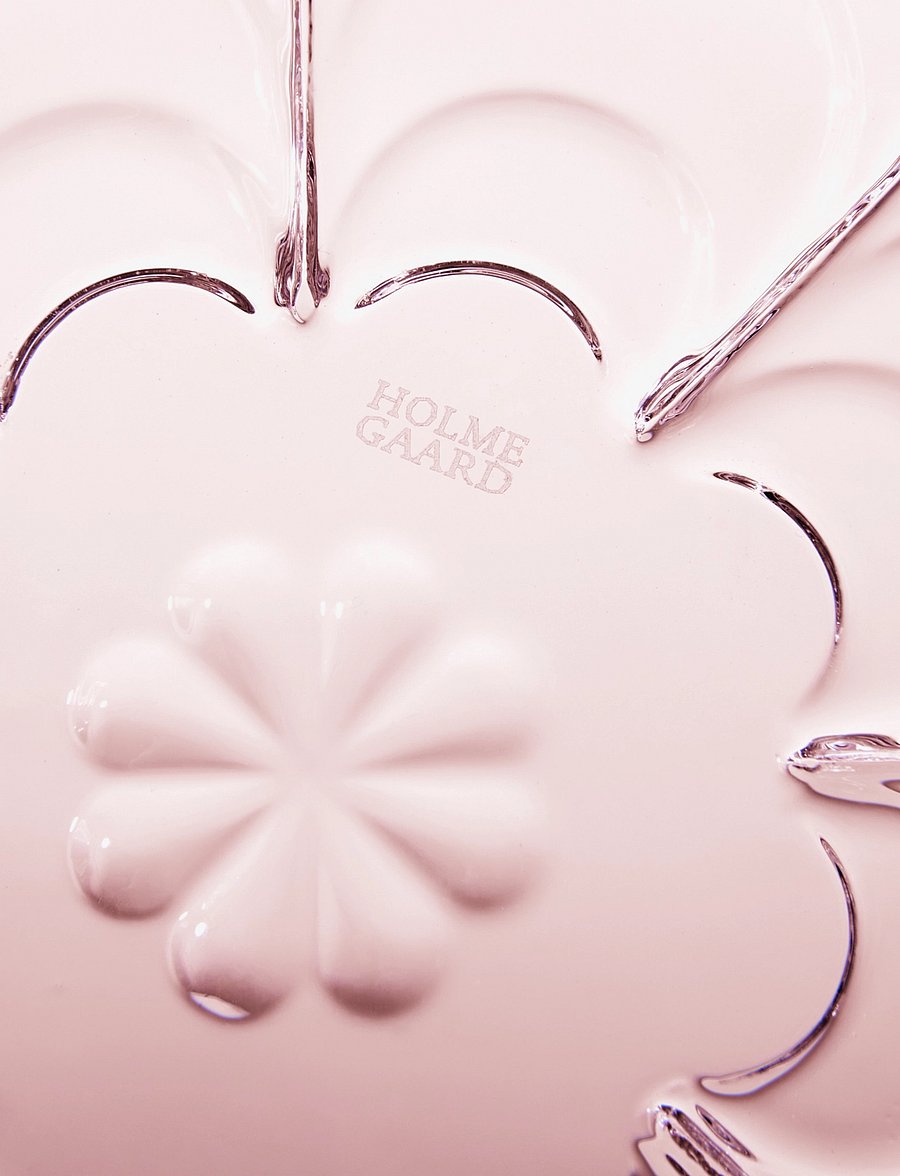 Holmegaard - Lily Tealight holder Ø7 cm cherry blossom - tealight holders - cherry blossom - 4