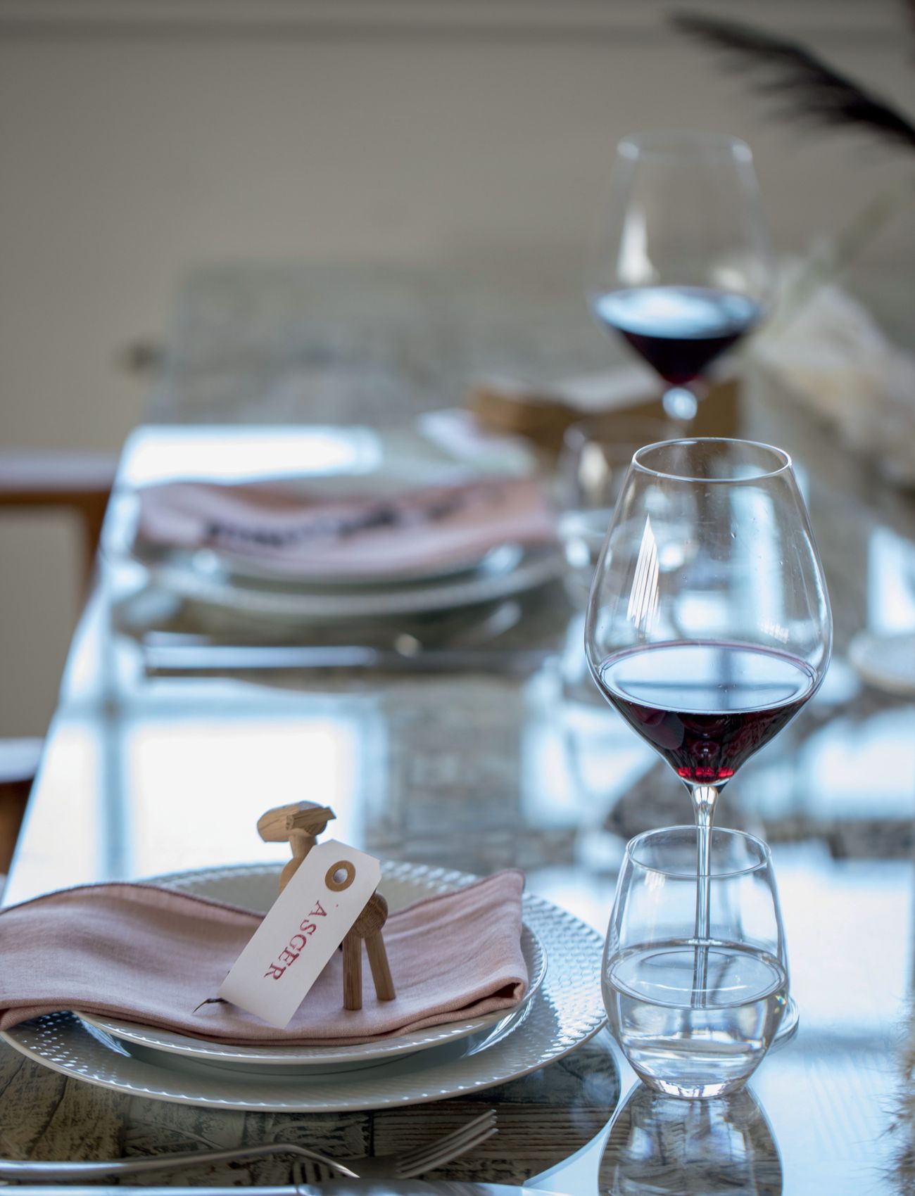 Holmegaard - Cabernet Burgundy Glass 69 cl 6 pcs. - vyno taurės - clear - 3