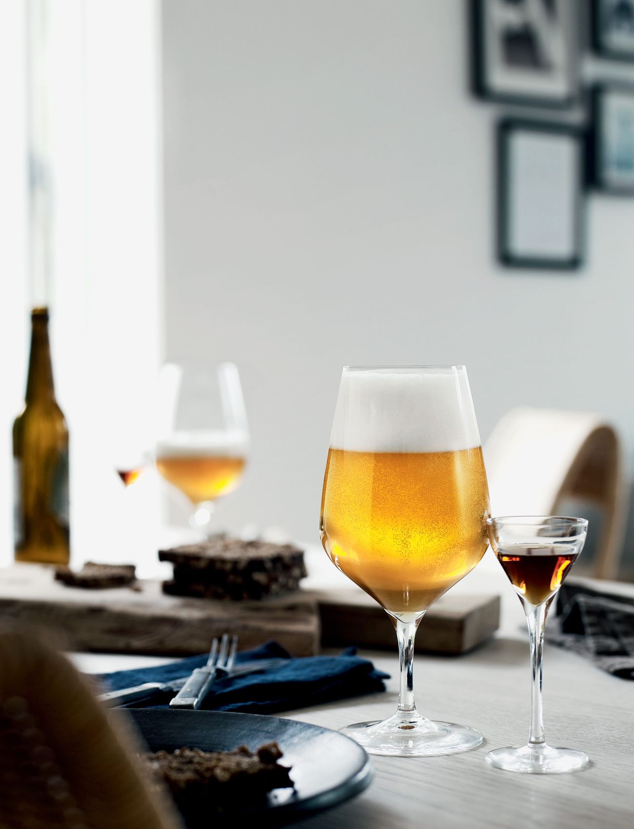 Holmegaard - Cabernet Beer Glass 64 cl 6 pcs. - beer glasses - clear - 1