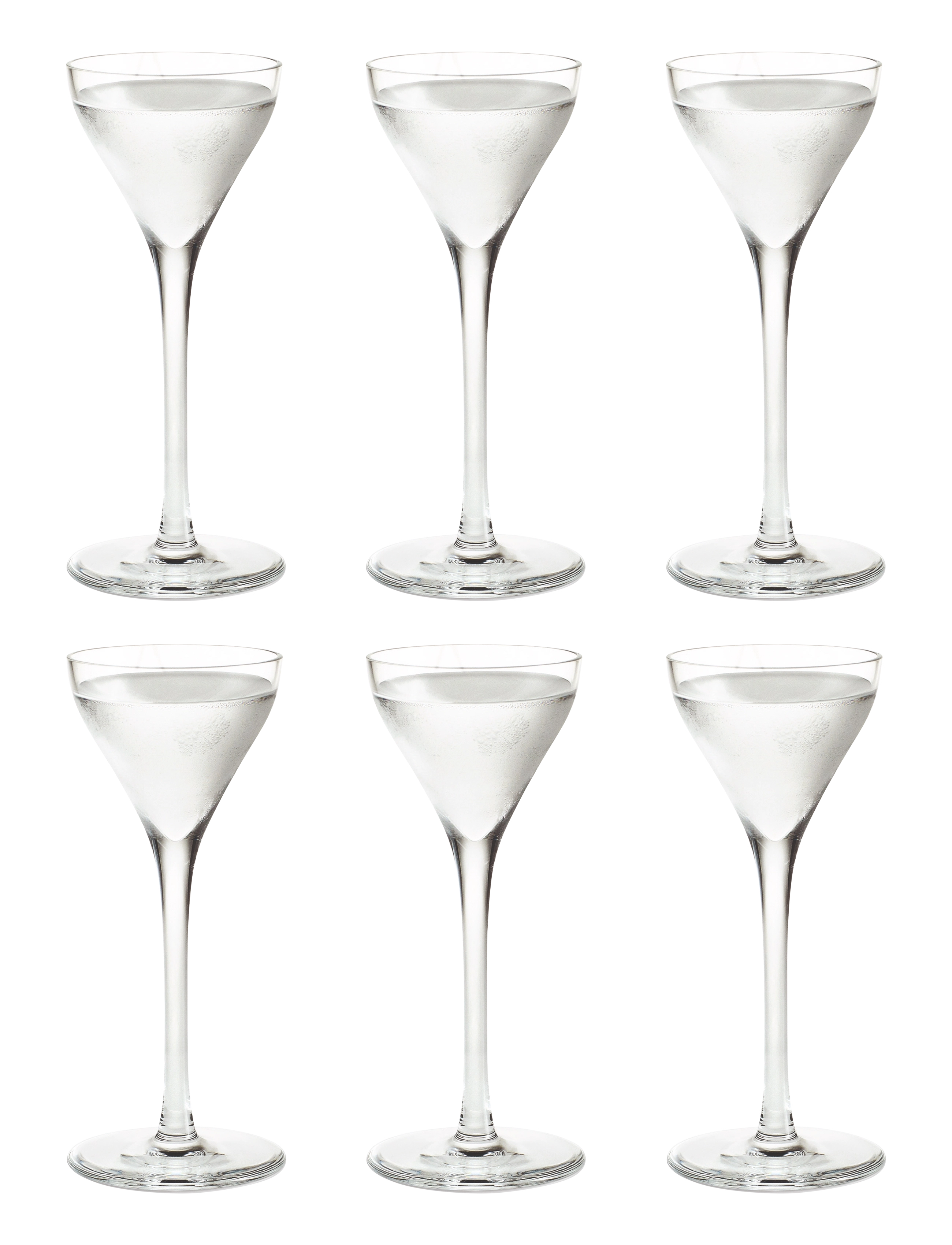 Holmegaard - Cabernet Shot Glass 4,5 cl 6 pcs. - shotiklaasid - clear - 2