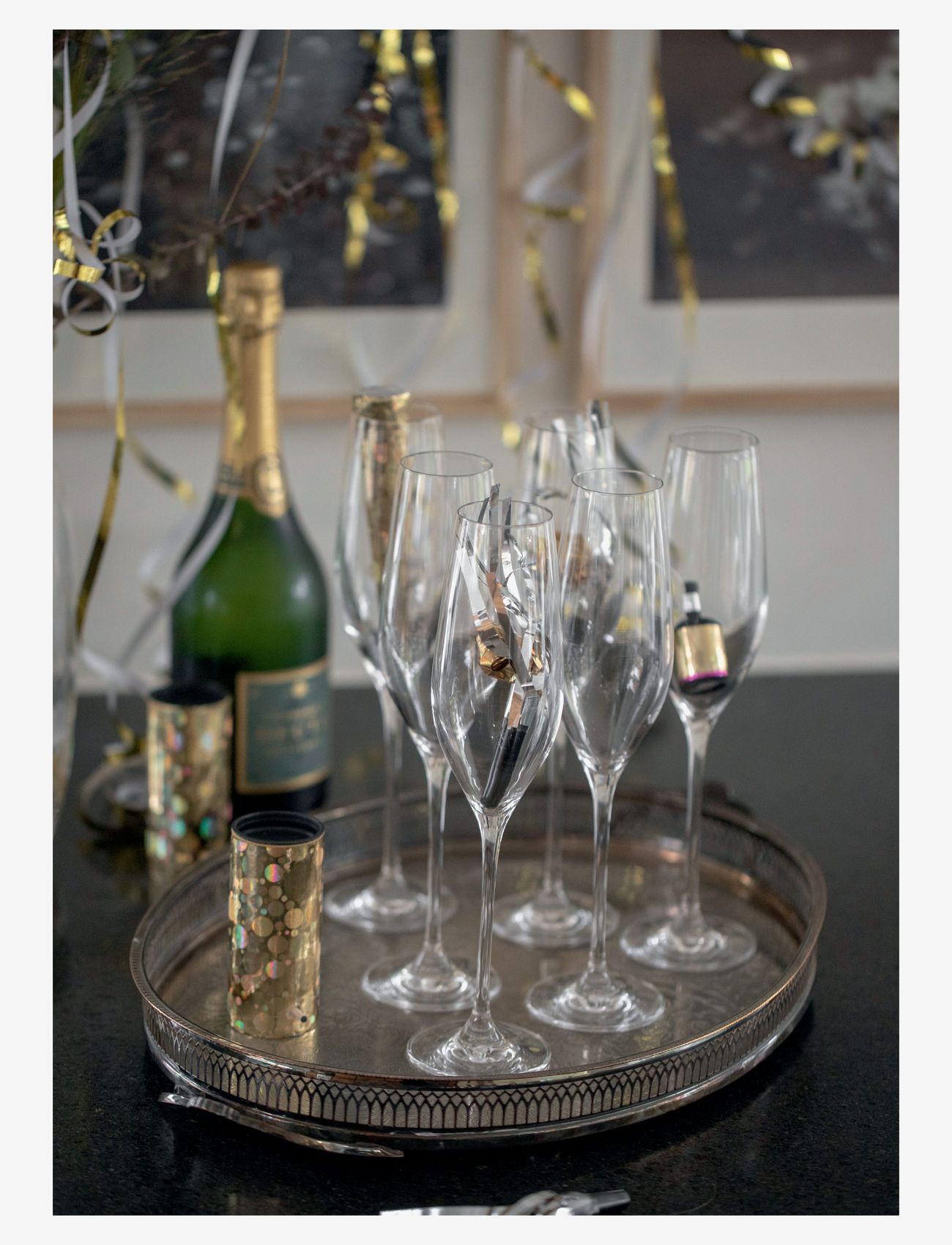 Holmegaard - Cabernet Champagne Glass 29 cl 6 pcs. - Šampanjaklaasid - clear - 2