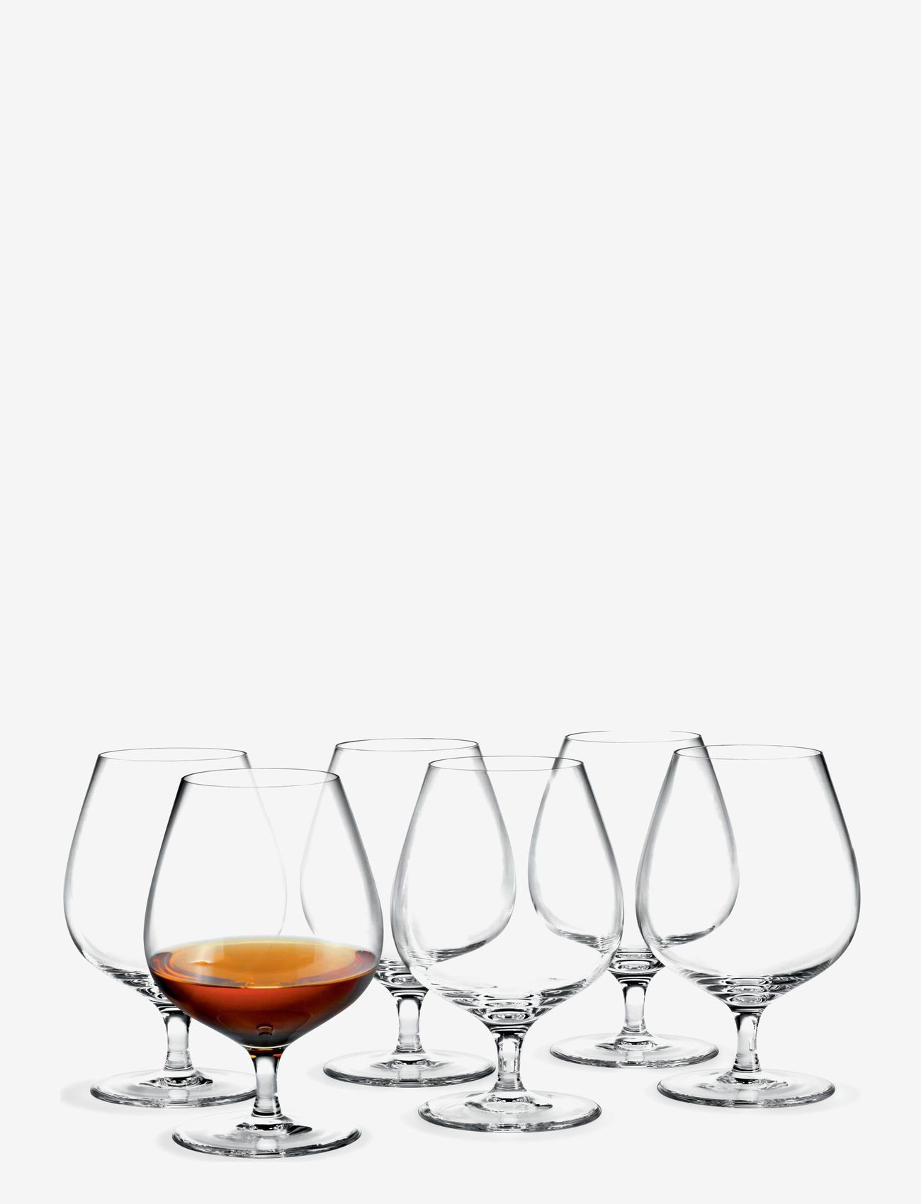 Holmegaard - Cabernet Brandy Glass 63 cl 6 pcs. - konjakki- & viskilasit - clear - 1