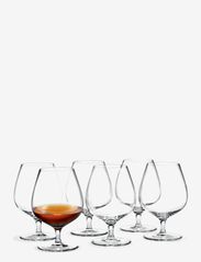 Holmegaard - Cabernet Cognacglas 63 cl 6 stk. - whisky & cognacglas - clear - 1