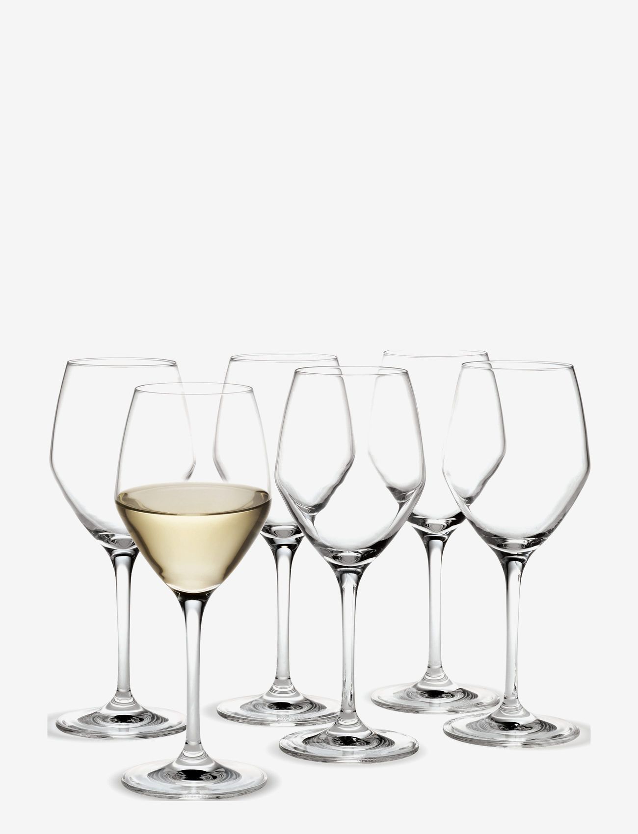 Holmegaard - Perfection White Wine Glass 32 cl 6 pcs. - weingläser - clear - 0