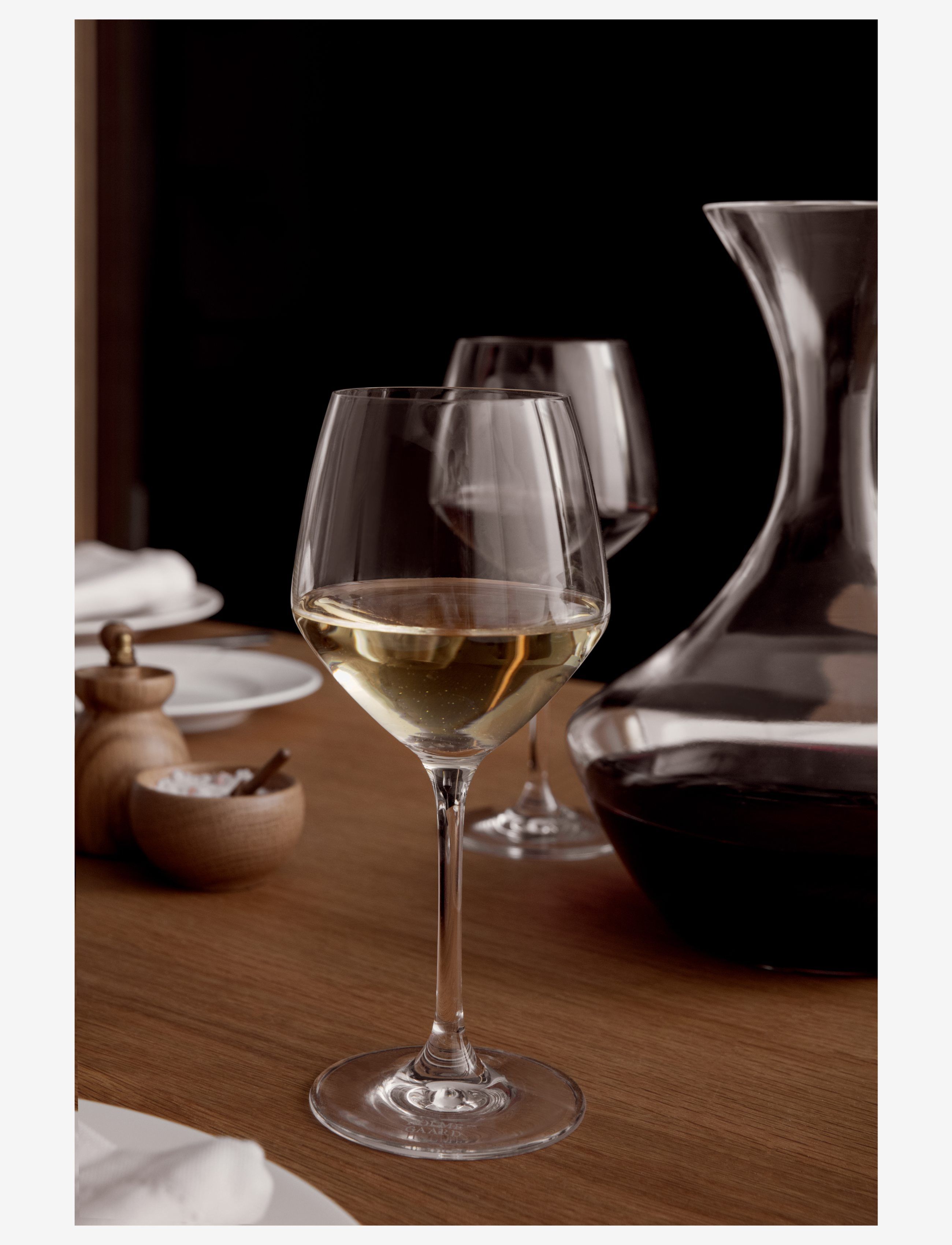 Holmegaard - Perfection White Wine Glass 32 cl 6 pcs. - vínglös - clear - 2
