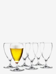 Holmegaard - Perfection Beer Glass 44 cl 6 pcs. - alaus bokalai - clear - 0