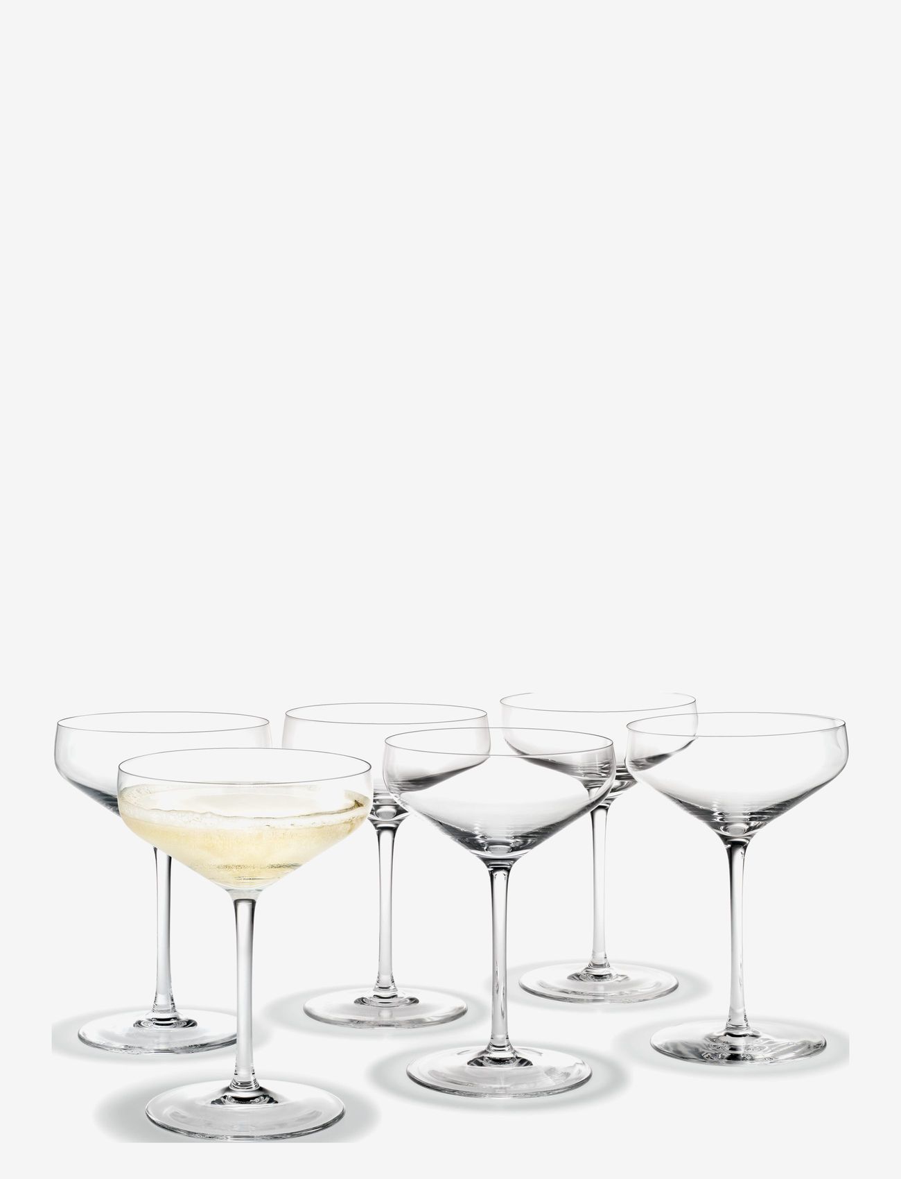 Holmegaard - Perfection Cocktail Glass 38 cl 6 pcs. - kokteili- ja martiiniklaasid - clear - 0