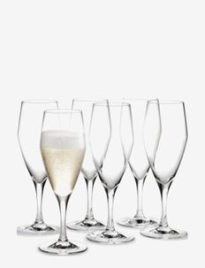 Perfection Champagne Glass 23 cl 6 pcs., Holmegaard